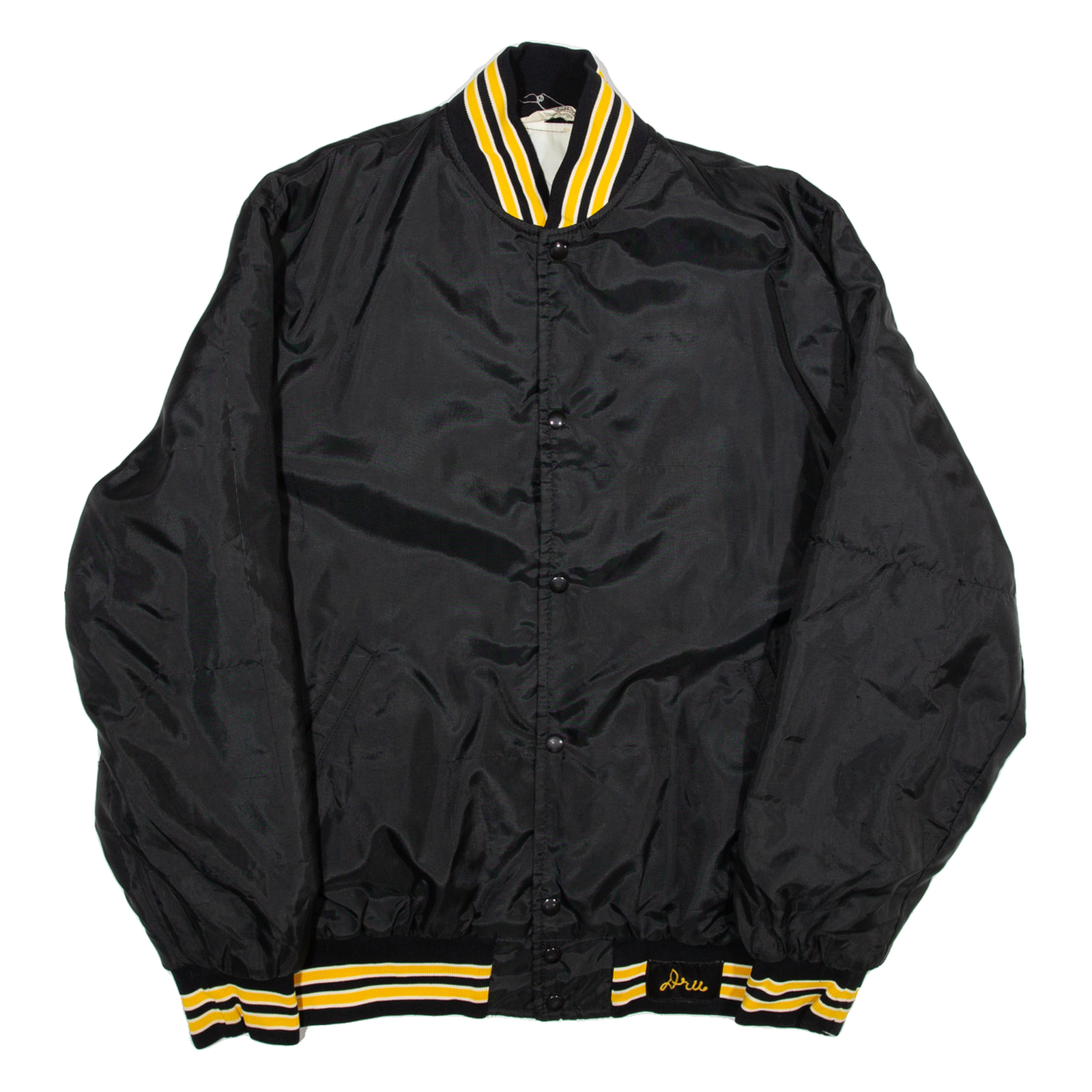 GEMS SPORTSWEAR Rhodes ST.Thomas Aquinas Mens Bomber Jacket Black USA 2XL Refurbished - N/A refurbished available on Cerqular