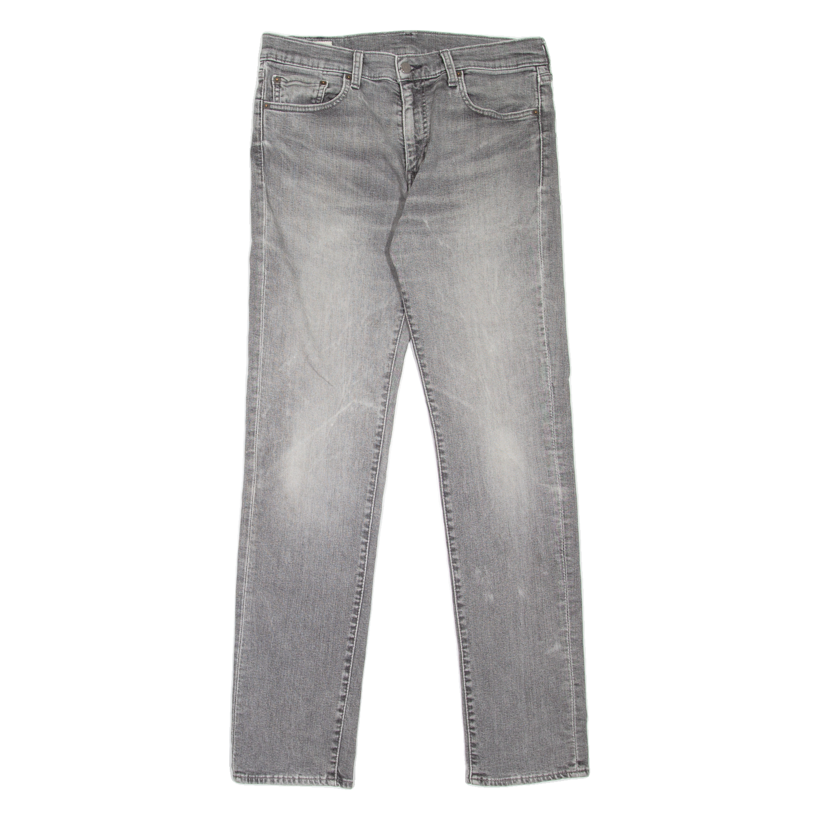 LEVI'S 511 BIG E Jeans Mens Grey Slim Straight Stone Wash W33 L34 Refurbished - N/A refurbished available on Cerqular