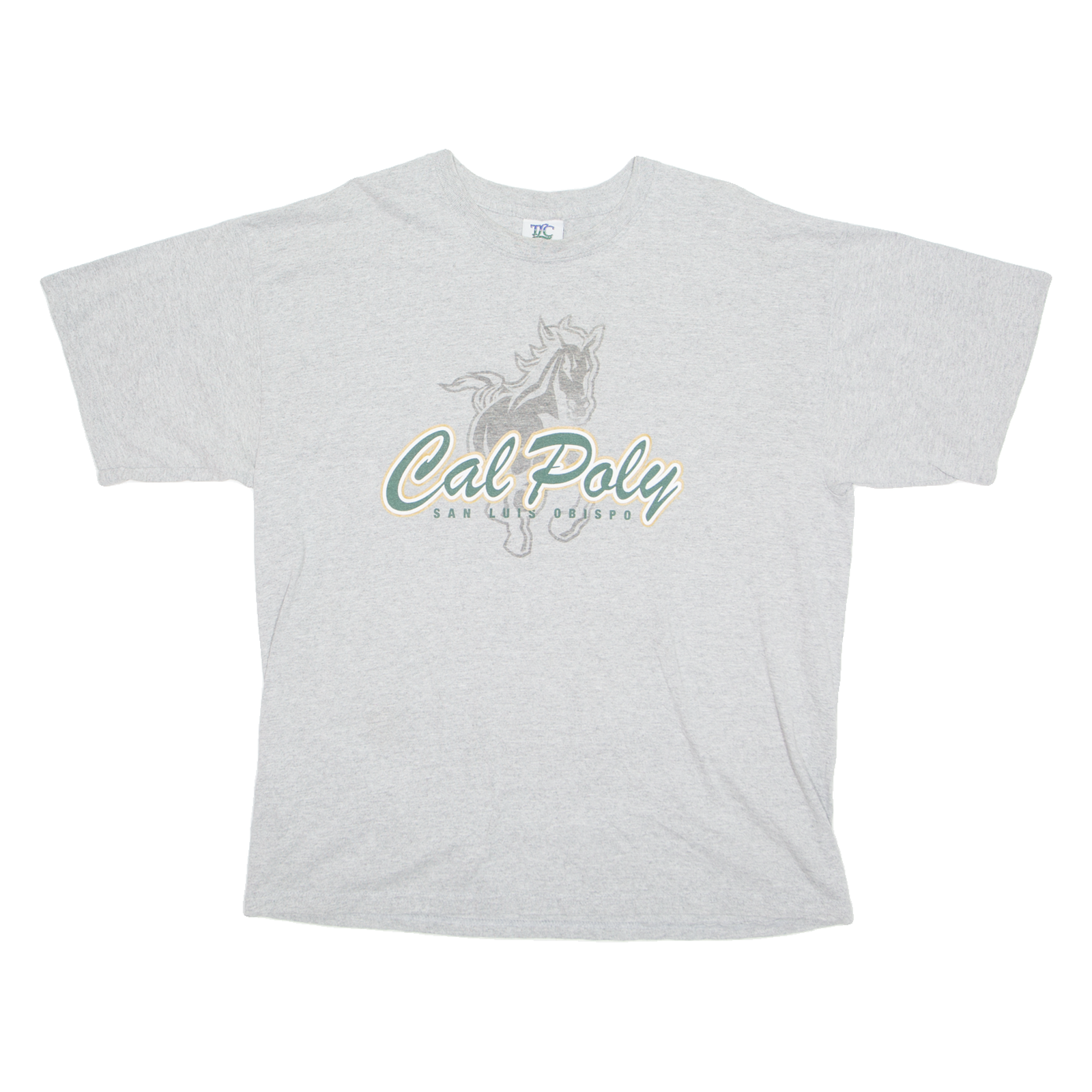 Buy TLC Cal Poly San Luis Obispo Mens T-Shirt Grey USA XL Refurbished - $15.59 TLC Cal Poly San Luis Obispo Mens T-Shirt Grey USA XL Refurbished - N/A refurbished available on Cerqular