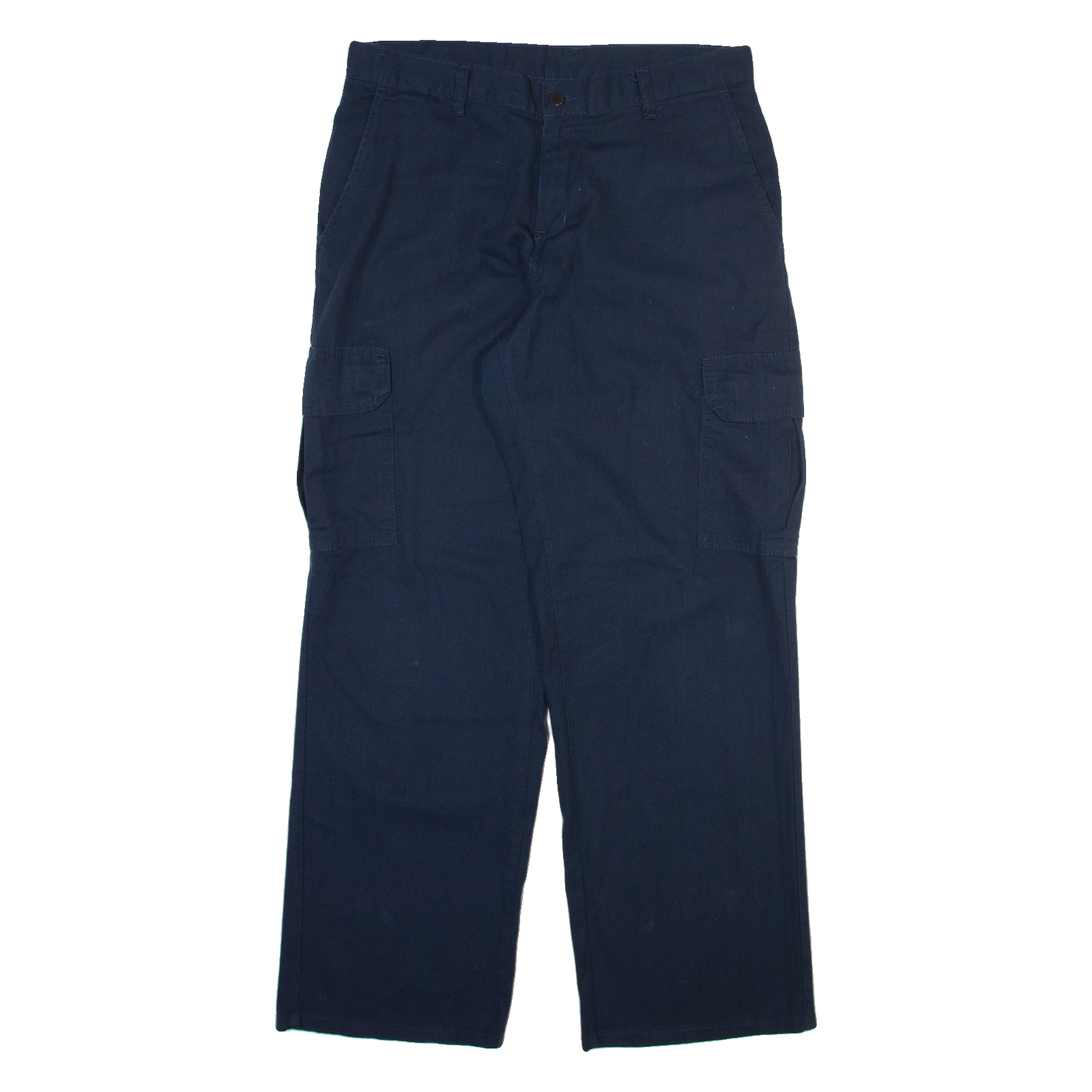 DICKIES Cargo Mens Trousers Blue Regular Straight W32 L30 Refurbished - N/A refurbished available on Cerqular