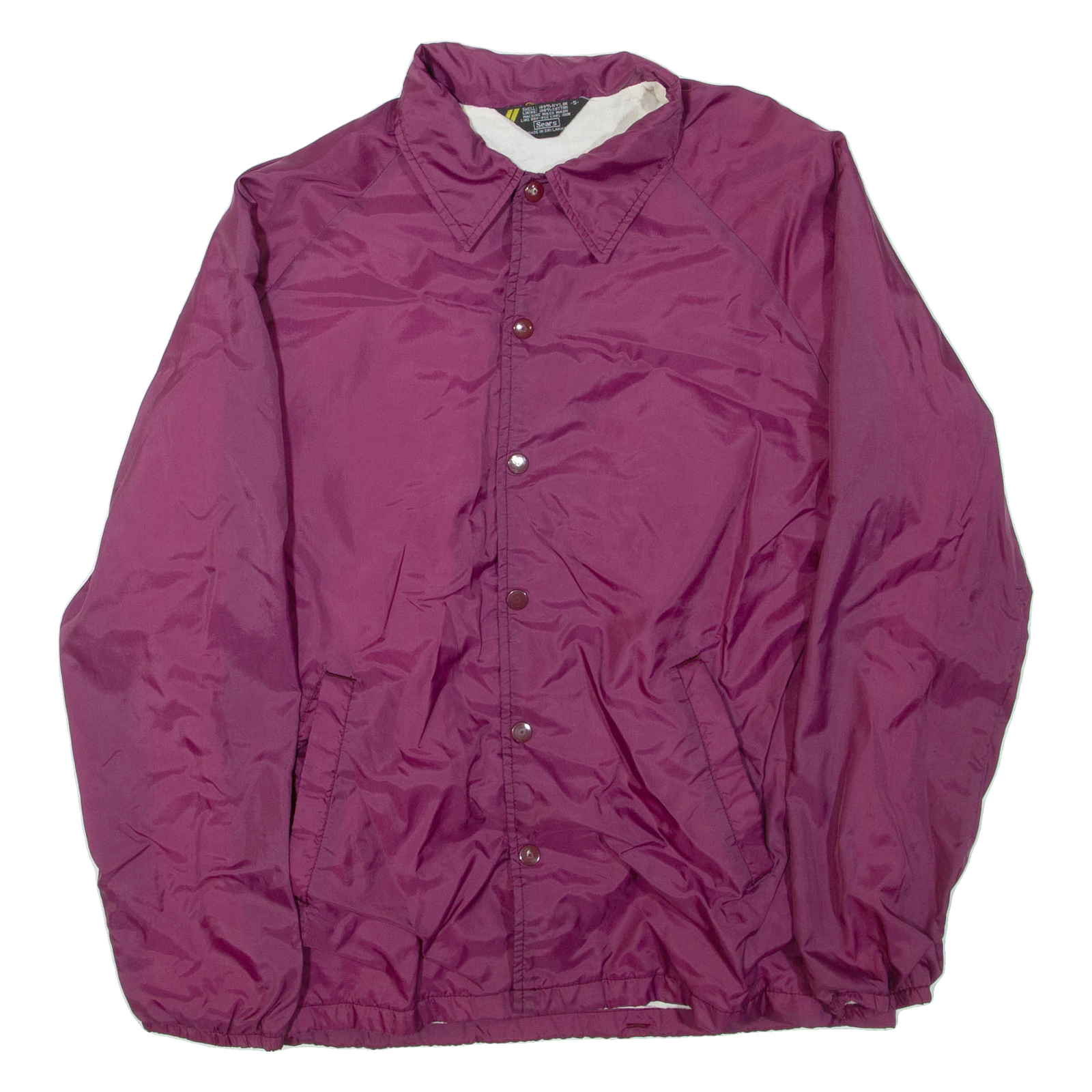 SEARS Mens Jacket Purple Nylon S Refurbished - N/A refurbished available on Cerqular
