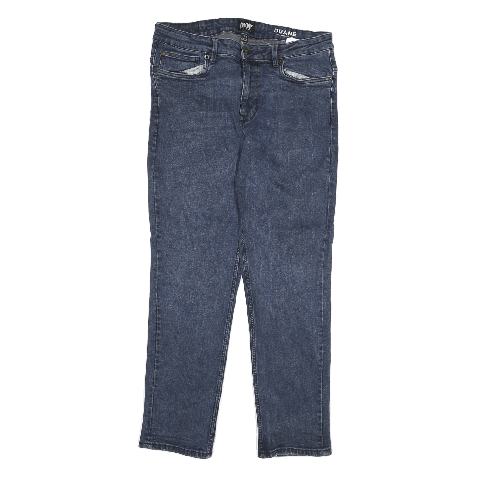 DKNY Mens Jeans Blue Slim Skinny Denim Medium W34 L30 Stylish Casual Refurbished - N/A refurbished available on Cerqular