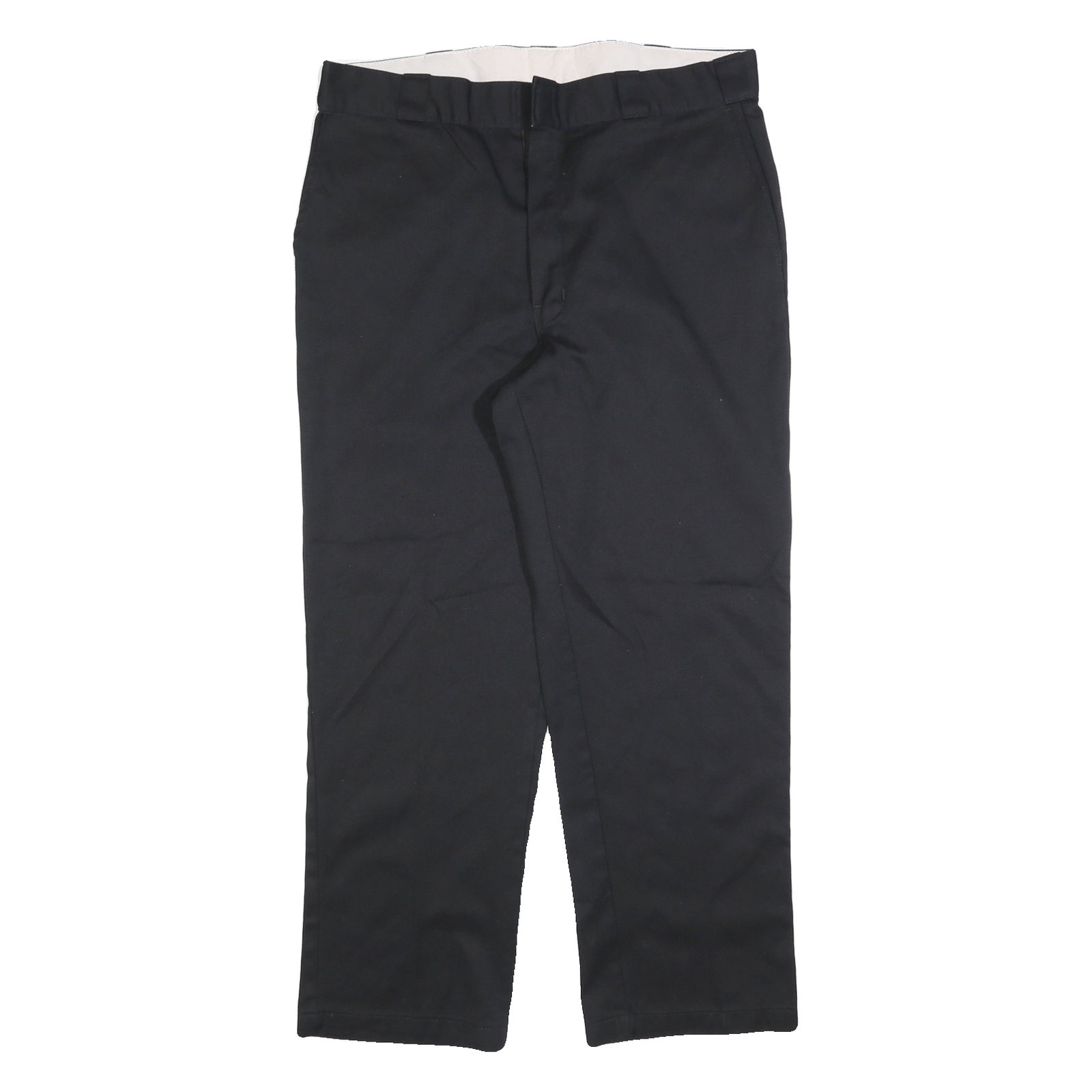 Buy DICKIES Mens Black Regular Fit Straight Leg Trousers W38 L30 Cotton Blend Zip Refurbished - $46.79 DICKIES Mens Black Regular Fit Straight Leg Trousers W38 L30 Cotton Blend Zip Refurbished - N/A refurbished available on Cerqular