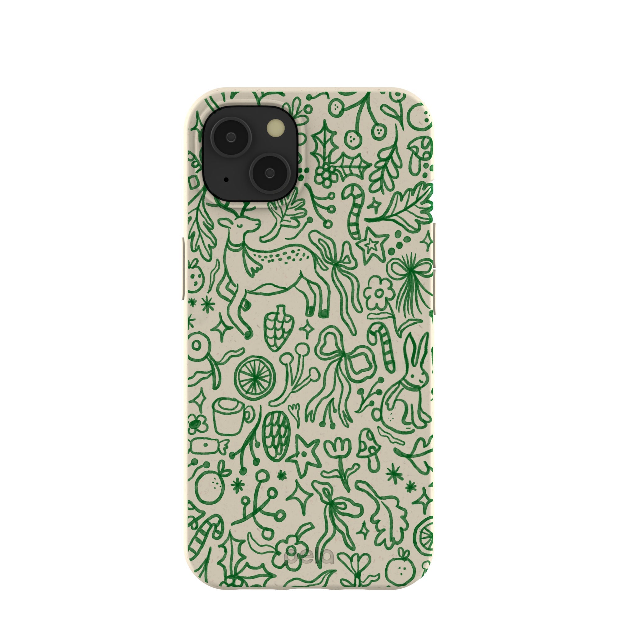 London Fog Cozy Woodland iPhone 13 Case Refurbished - Pela Case refurbished available on Cerqular