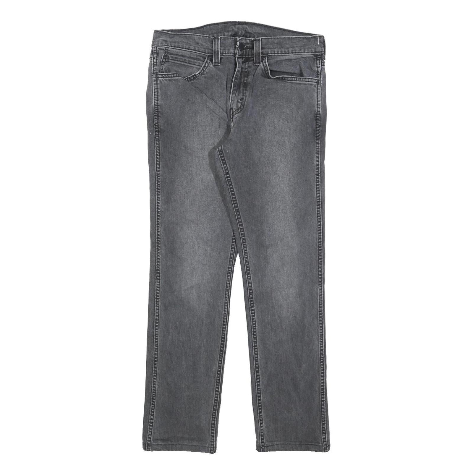 LEVI'S 511 Slim Mens Jeans Black Slim Straight Denim Medium W31 L29 Classic Fit Refurbished - N/A refurbished available on Cerqular
