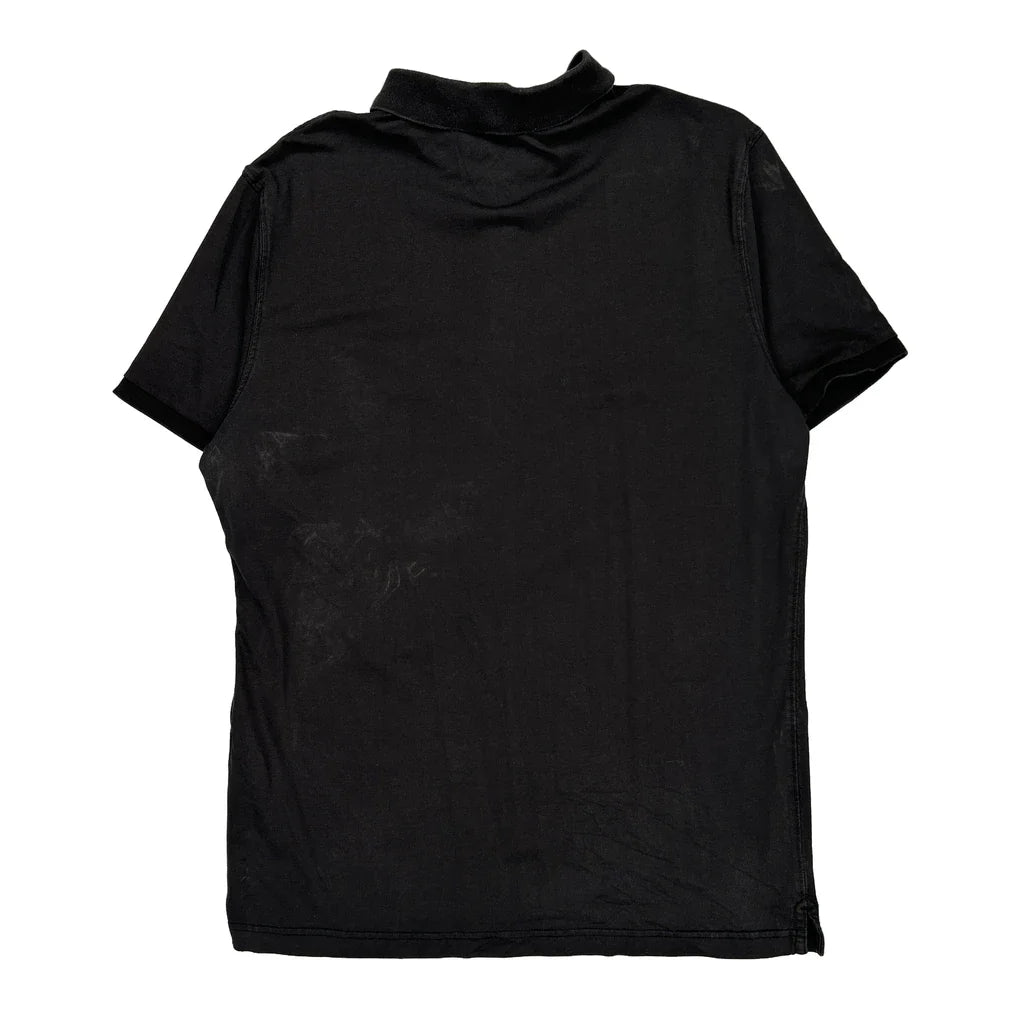 Burberry Brit Polo Shirt - XL Black Cotton Refurbished - Thrifted (note: this is a term often used to describe second- refurbished available on Cerqular
