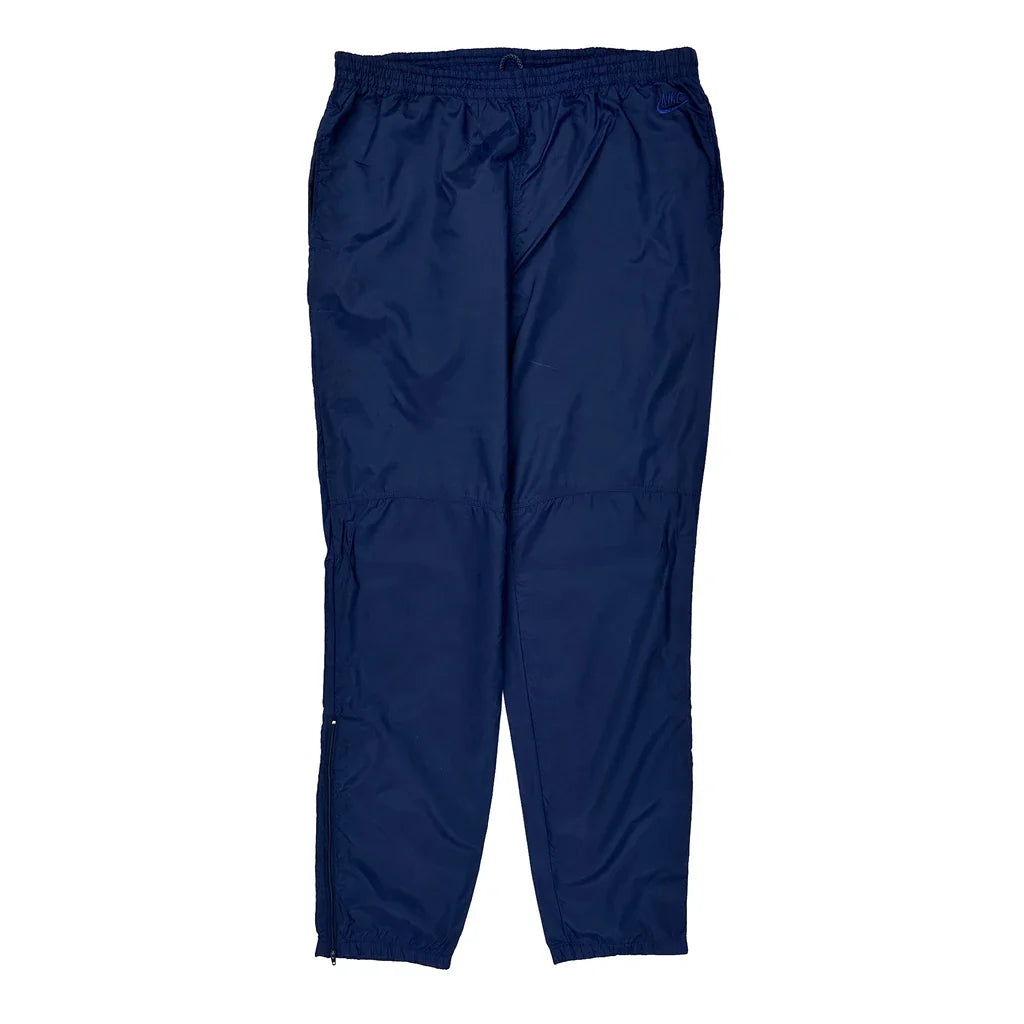 Nike Tracksuit - Large Blue Nylon Refurbished - Thrifted (note: this is a term often used to describe second- refurbished available on Cerqular
