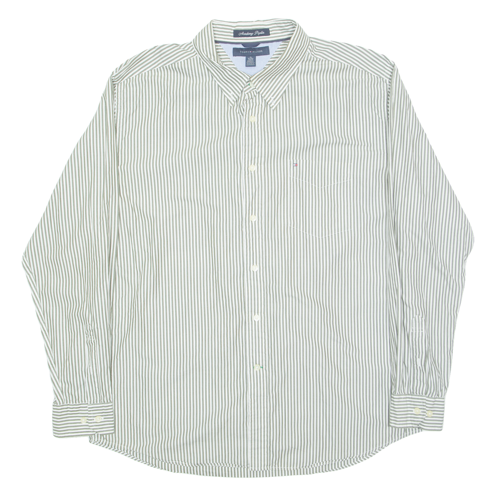 Buy TOMMY HILFIGER Mens Shirt Green Striped Long Sleeve XL Refurbished - $31.19 TOMMY HILFIGER Mens Shirt Green Striped Long Sleeve XL Refurbished - N/A refurbished available on Cerqular