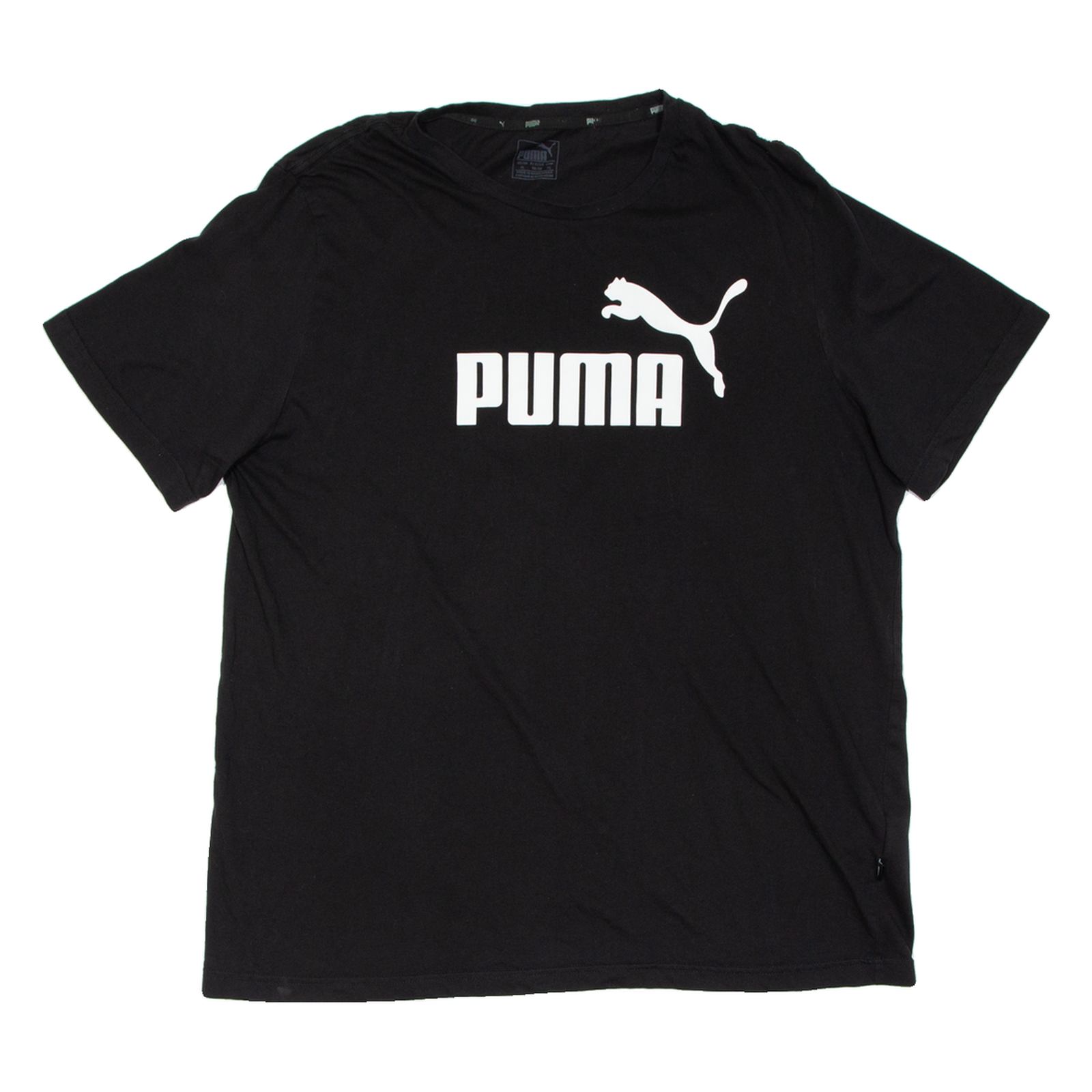 PUMA Mens T-Shirt Black XL Refurbished - N/A refurbished available on Cerqular