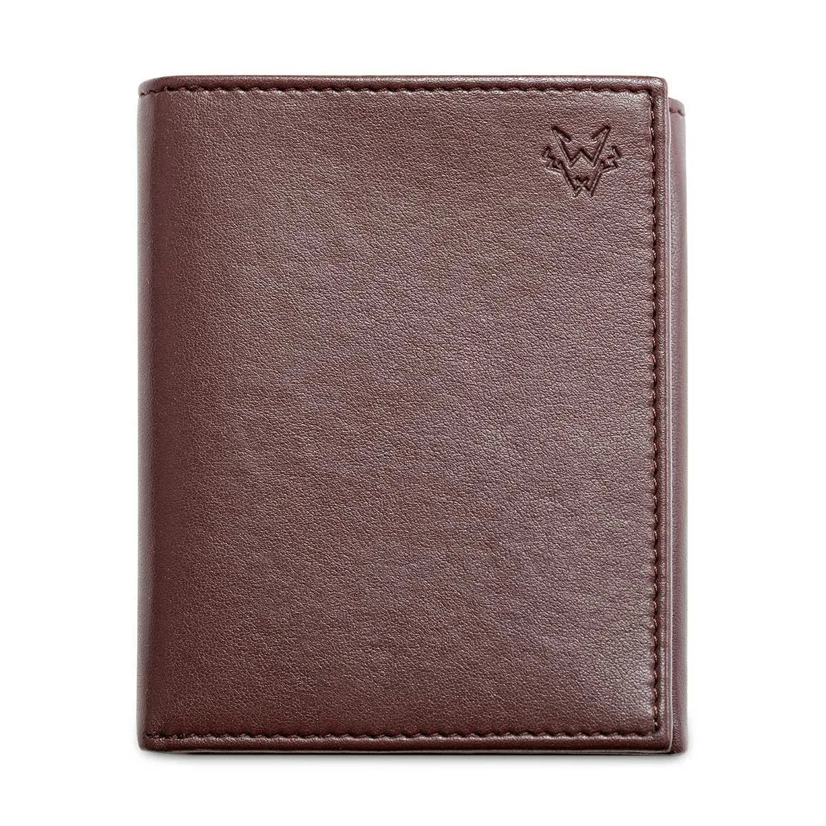 Trifold Wallet in Chestnut Brown Refurbished - Watson & Wolfe refurbished available on Cerqular