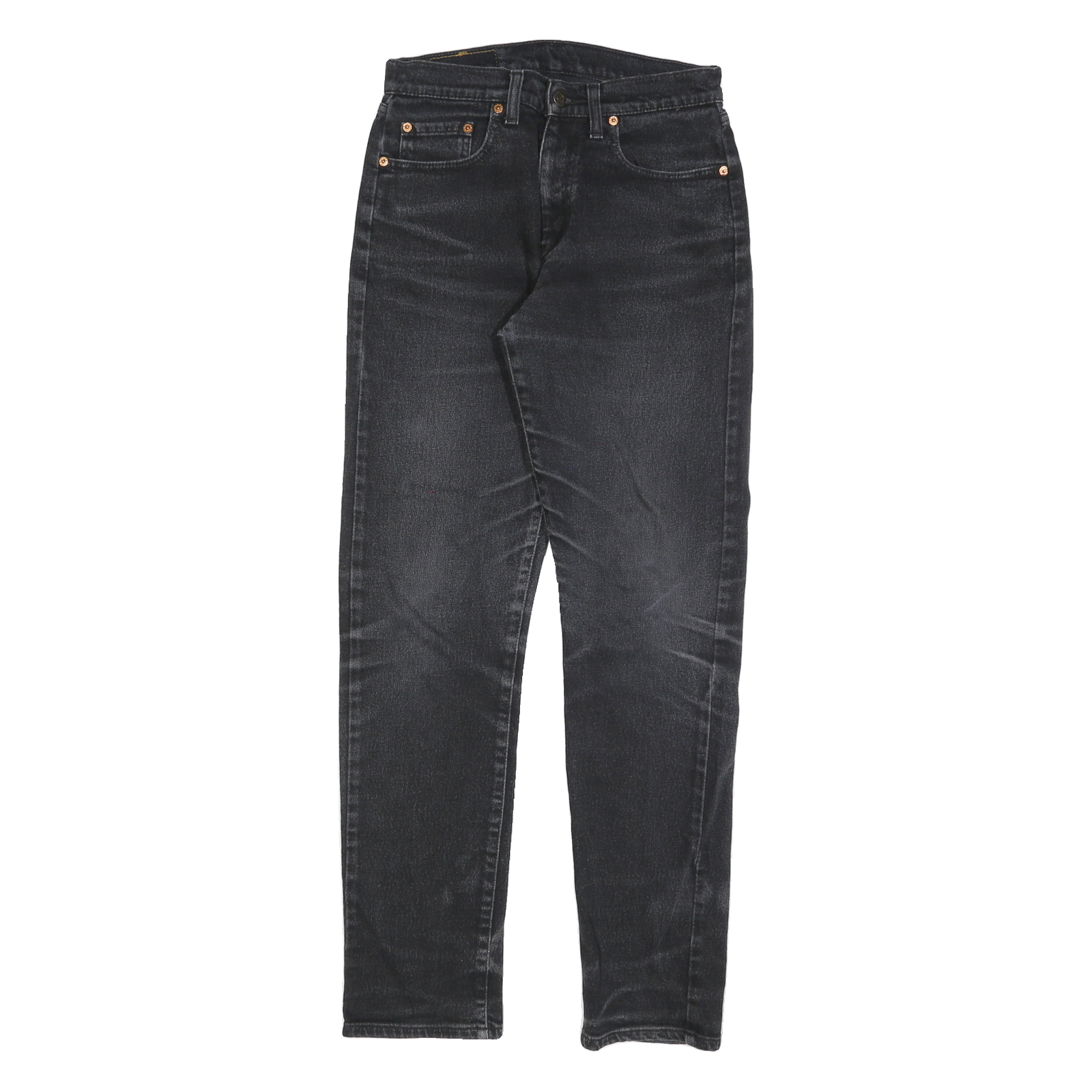 LEVI'S 805 74 Mens Slim Black Denim Dark W29 L32 Jeans Cotton Blend Zip Refurbished - N/A refurbished available on Cerqular
