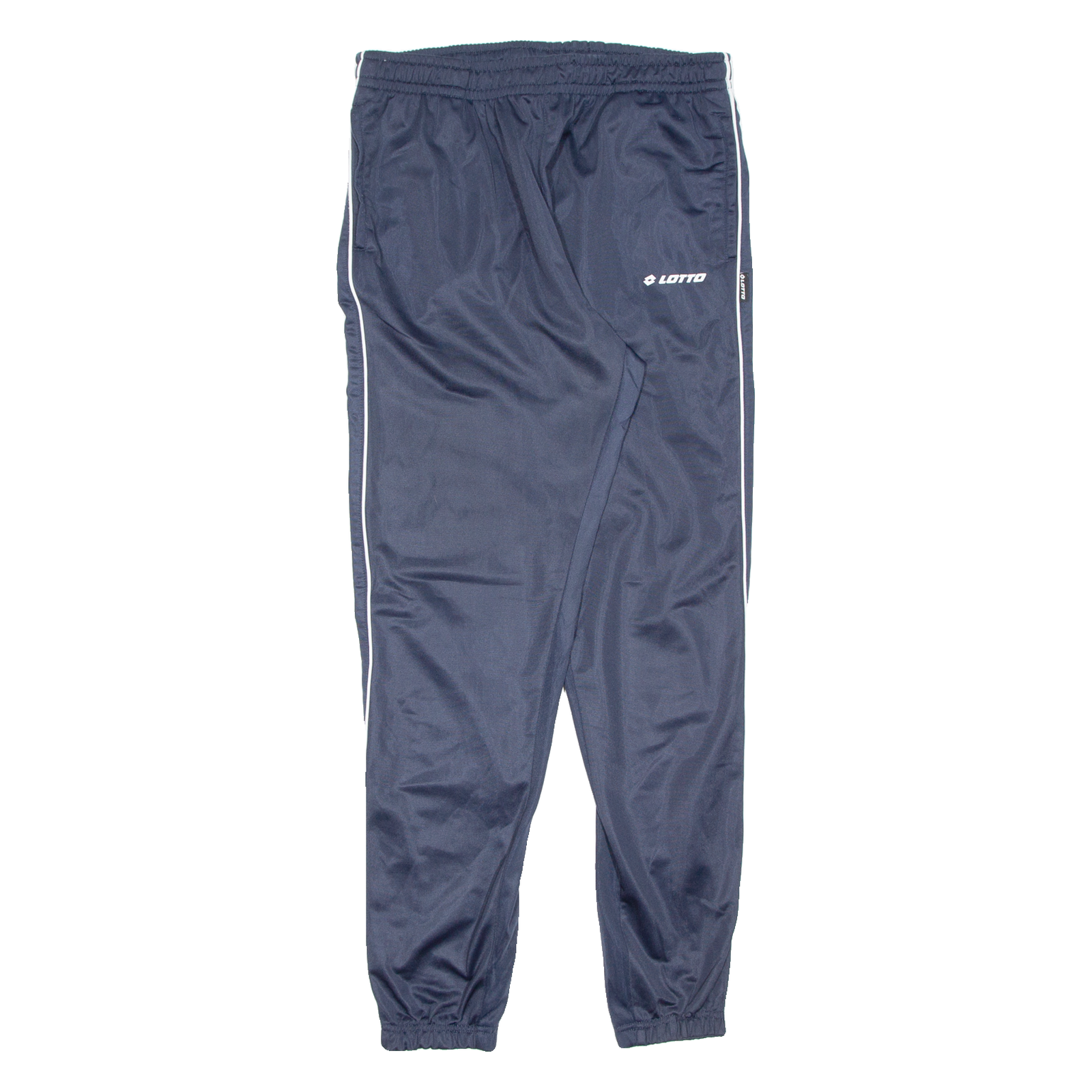 LOTTO Mens Track Pants Blue Tapered L W30 L31 Refurbished - N/A refurbished available on Cerqular
