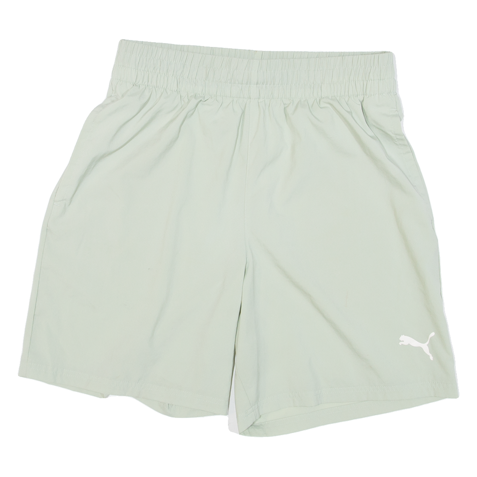 PUMA Mens Sports Shorts Green Relaxed M W30 Refurbished - N/A refurbished available on Cerqular