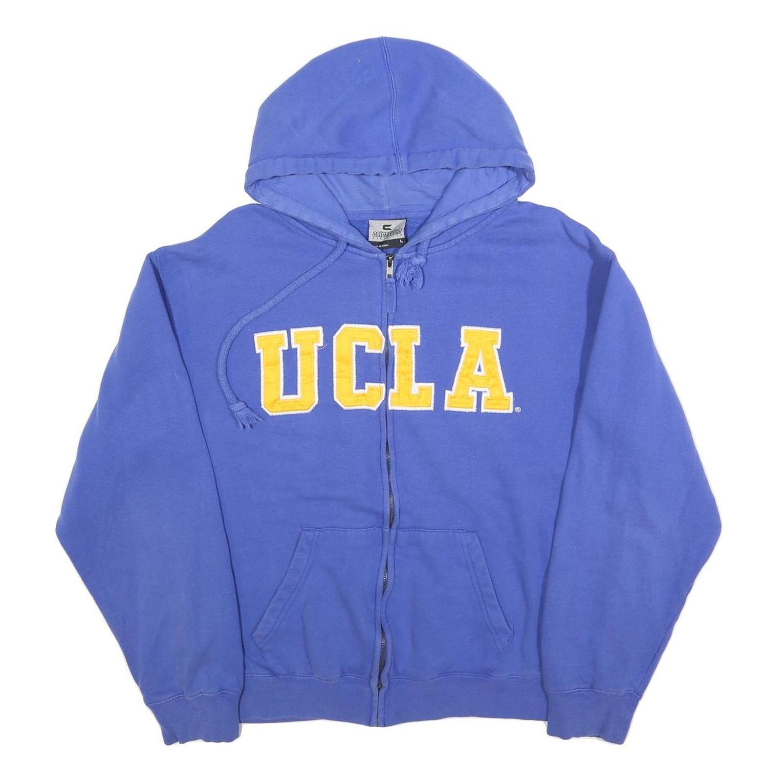 Buy COLOSSEUM Womens Blue And Yellow UCLA Full Zip Hoodie L Cotton Blend Casual Refurbished - $23.39 COLOSSEUM Womens Blue And Yellow UCLA Full Zip Hoodie L Cotton Blend Casual Refurbished - N/A refurbished available on Cerqular