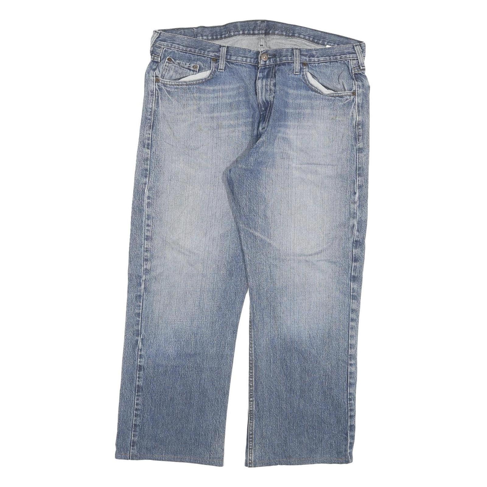 DICKIES Mens Regular Blue Denim Light Wash Jeans W38 L27 Classic Zip Pockets Refurbished - N/A refurbished available on Cerqular