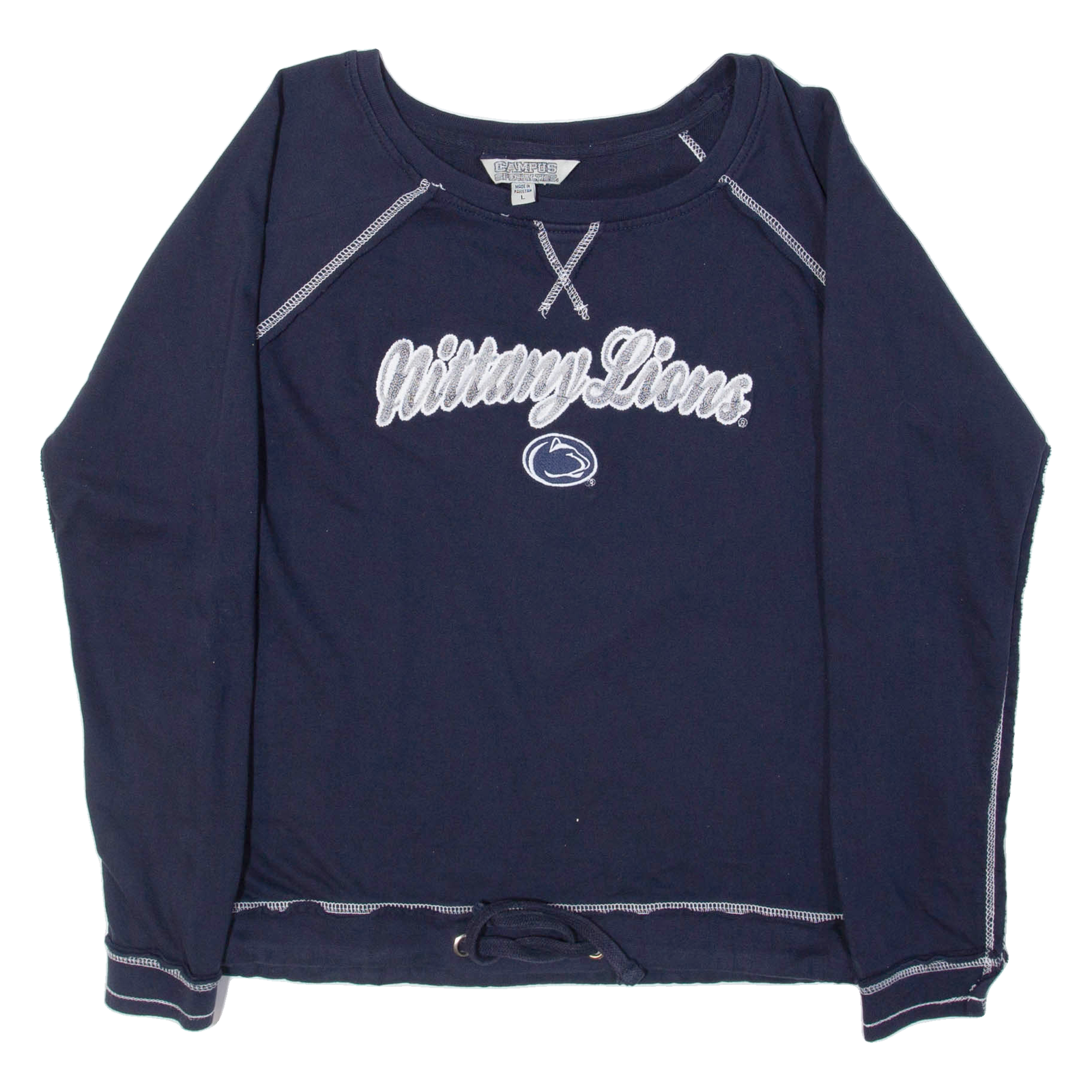 Buy CAMPUS SPECIALTIES Nittany Lions Womens Sweatshirt Blue USA L Refurbished - $16.37 CAMPUS SPECIALTIES Nittany Lions Womens Sweatshirt Blue USA L Refurbished - N/A refurbished available on Cerqular