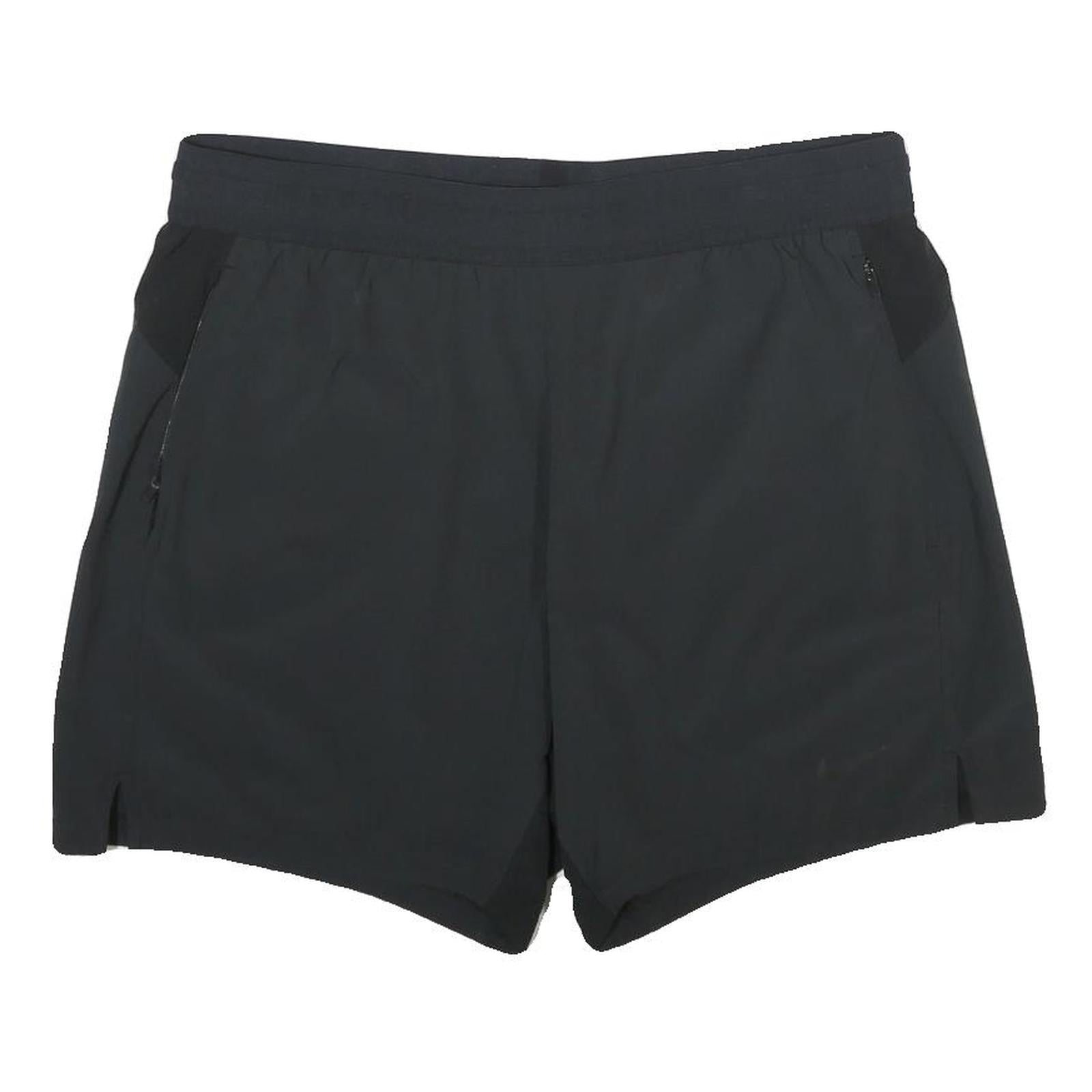 NIKE Mens Casual Black Sports Shorts L W34 Polyester Blend Drawstring Pockets Refurbished - N/A refurbished available on Cerqular