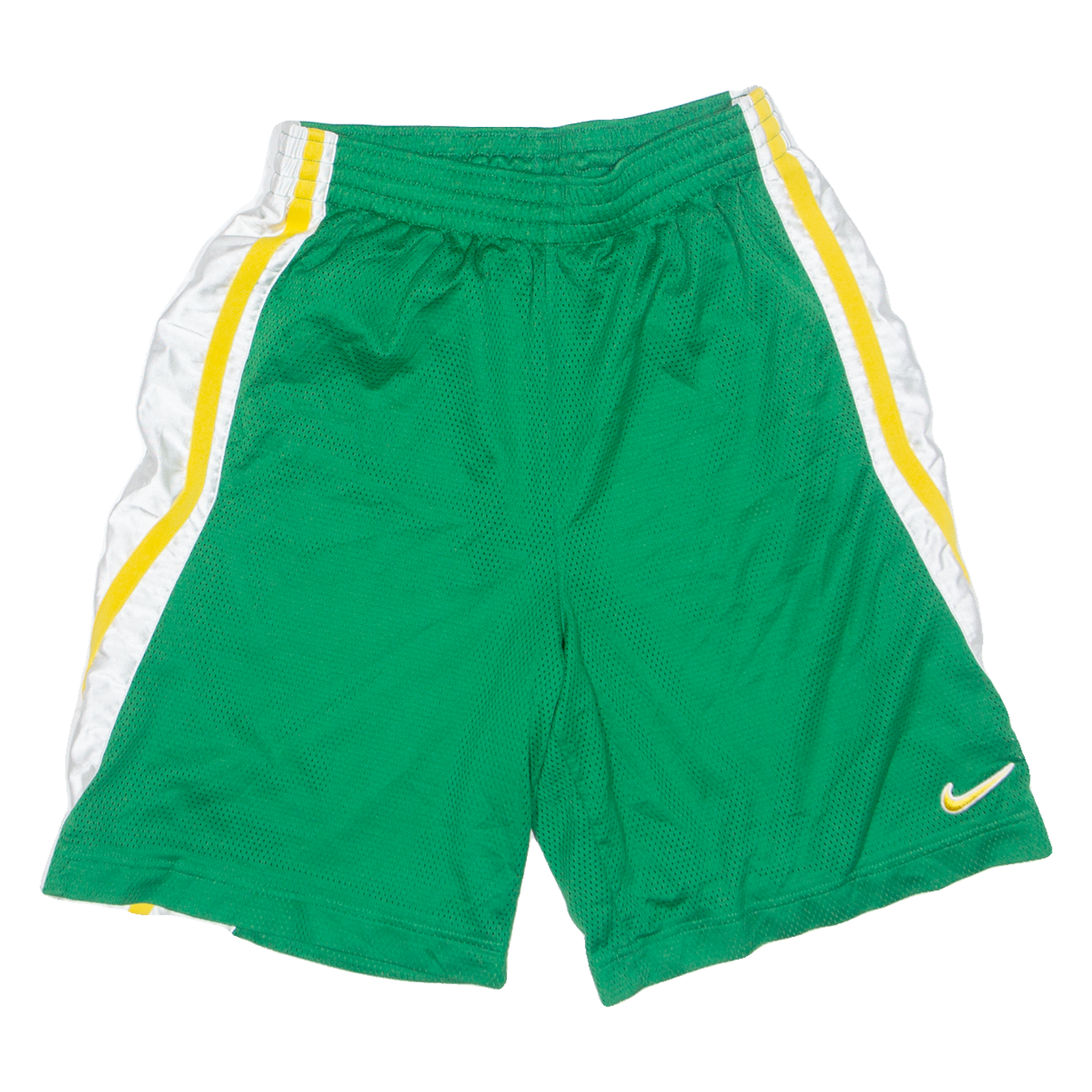 NIKE Mens Sports Shorts Green Relaxed M W26 Refurbished - N/A refurbished available on Cerqular