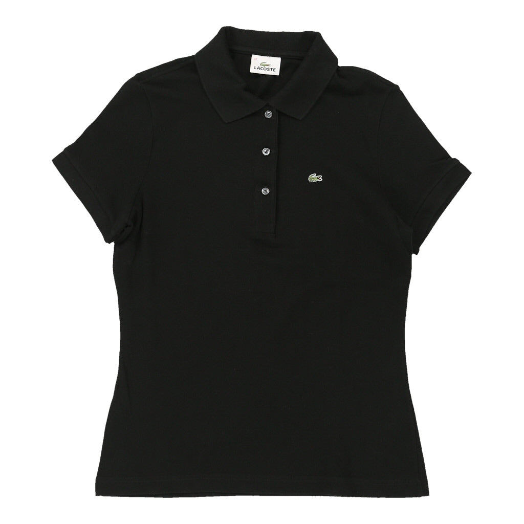 Lacoste Polo Shirt - Large Black Cotton | Size: large Refurbished - N/A (Preloved Designer is not a specific brand, it refurbished available on Cerqular