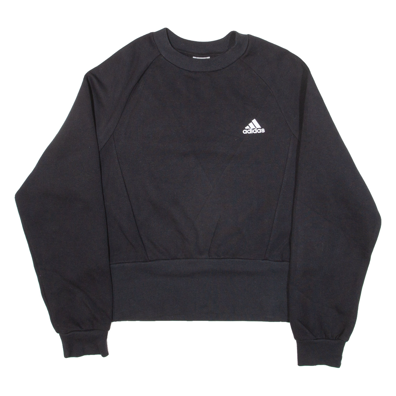 ADIDAS Womens Sweatshirt Black XS Refurbished - N/A refurbished available on Cerqular