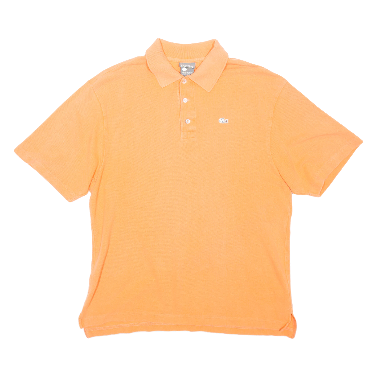 LACOSTE Mens Polo Shirt Orange Short Sleeve S Refurbished - N/A refurbished available on Cerqular