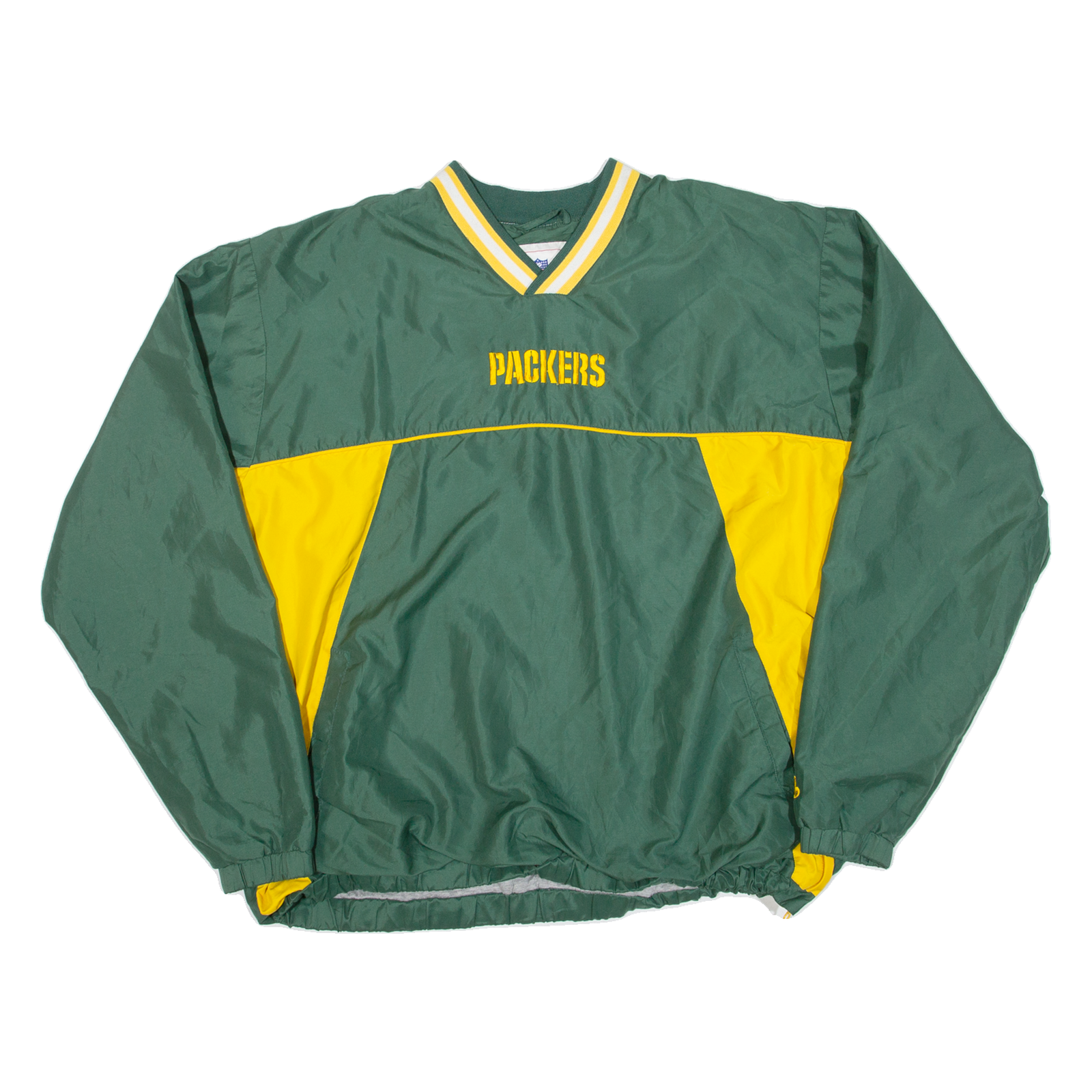 NFL Packers Mens Sweatshirt Green V-Neck USA XL Refurbished - N/A refurbished available on Cerqular