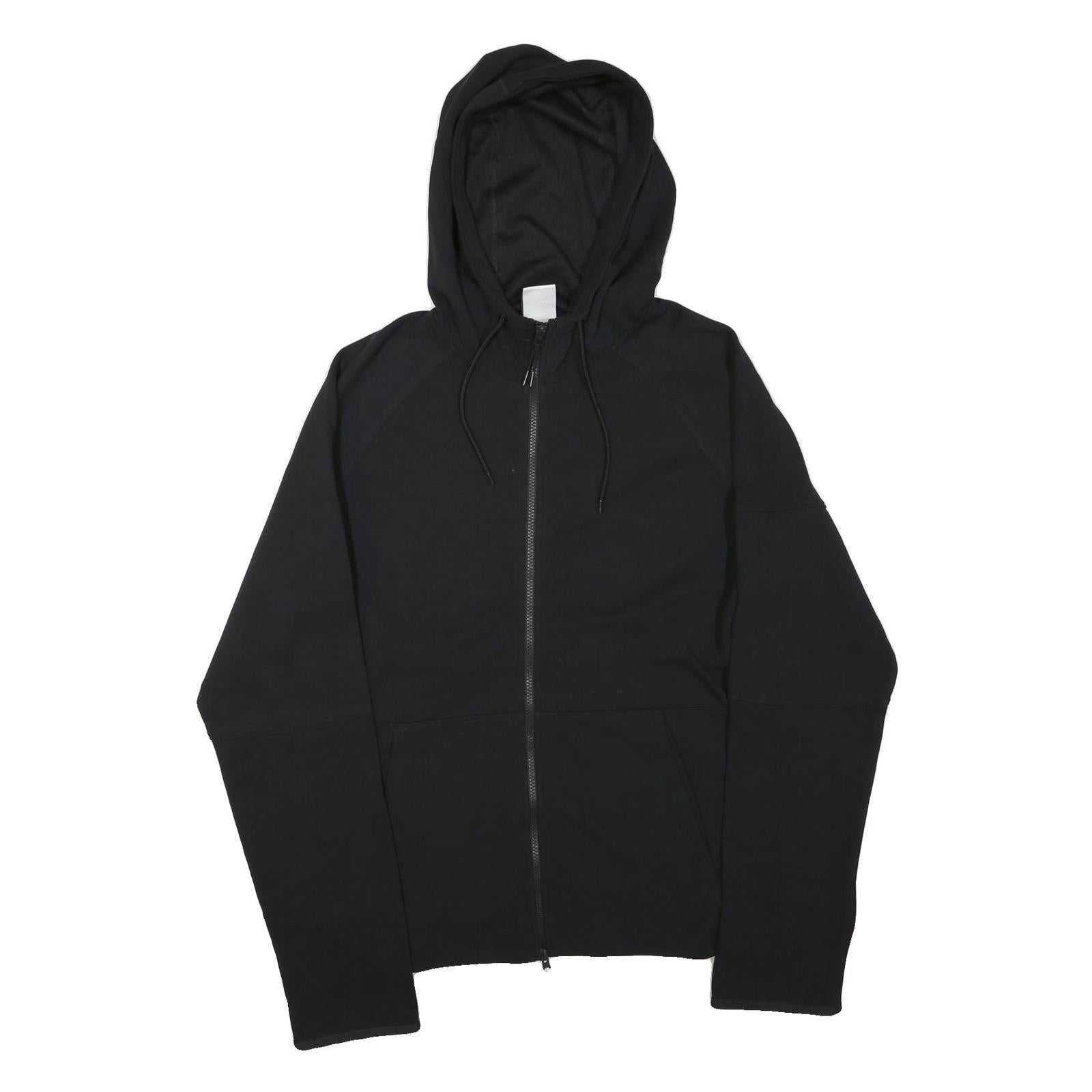NIKE Mens Black Full Zip Hoodie M Cotton Blend Casual Sportswear Refurbished - N/A refurbished available on Cerqular