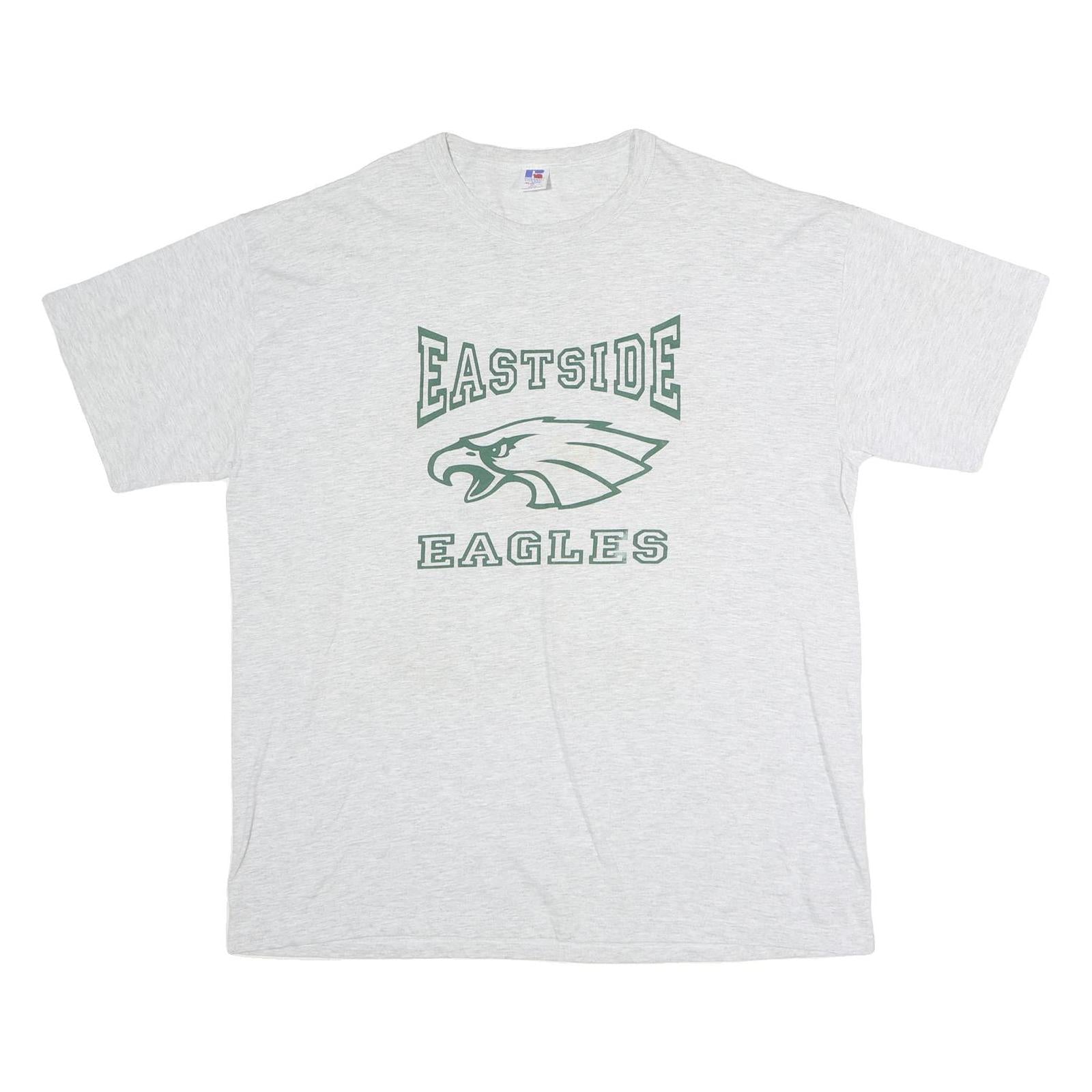 Buy RUSSELL ATHLETIC Mens Grey Eastside Eagles Graphic T-Shirt XL Short Sleeve Crew Refurbished - $12.99 RUSSELL ATHLETIC Mens Grey Eastside Eagles Graphic T-Shirt XL Short Sleeve Crew Refurbished - N/A refurbished available on Cerqular
