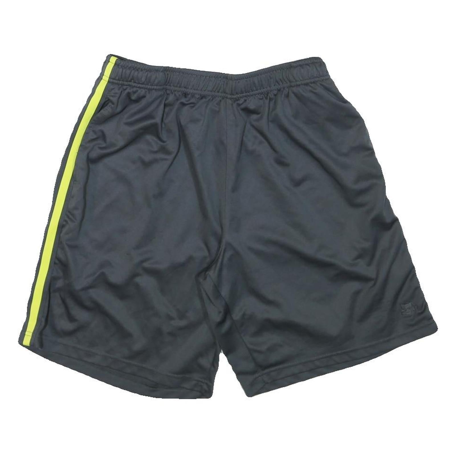 STARTER Womens Shorts Black & Yellow Casual L W28 Sports Stripe Refurbished - N/A refurbished available on Cerqular