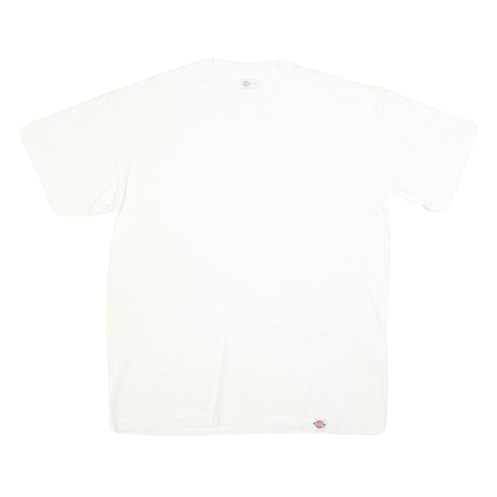 Buy DICKIES Mens White Pocket T-Shirt XL Short Sleeve Crew Neck Cotton Blend Plain Refurbished - $18.19 DICKIES Mens White Pocket T-Shirt XL Short Sleeve Crew Neck Cotton Blend Plain Refurbished - N/A refurbished available on Cerqular