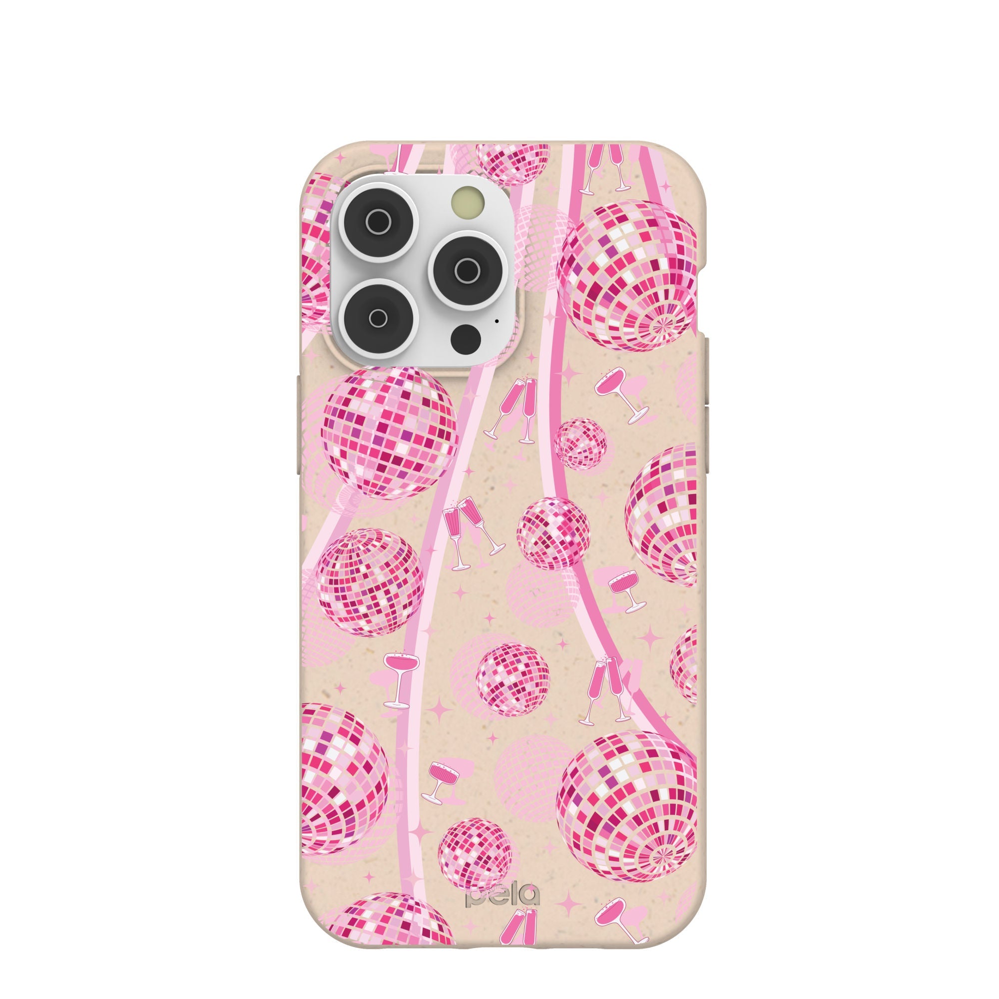 Seashell Dancing Lights iPhone 14 Pro Max Case Refurbished - Pela Case refurbished available on Cerqular