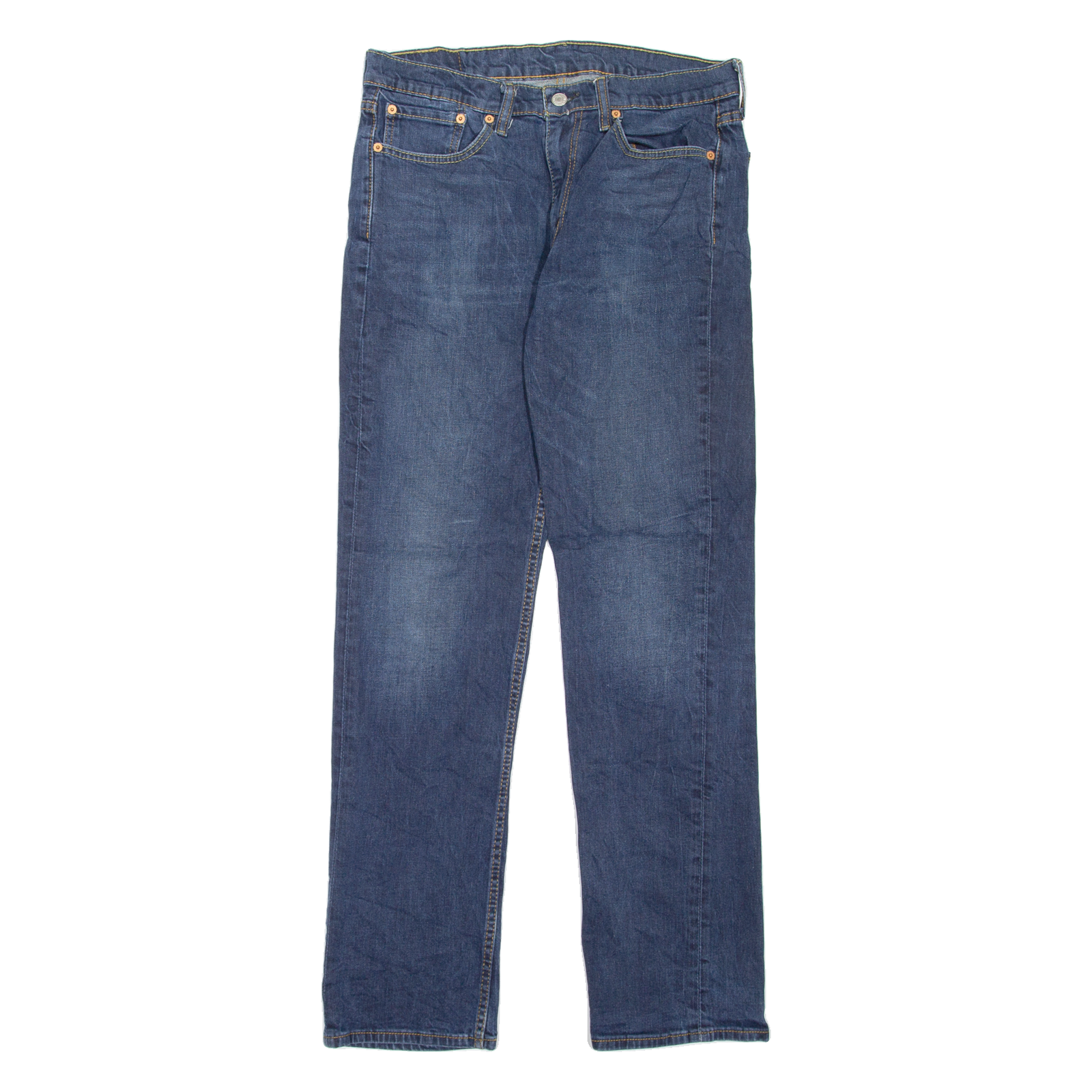 LEVI'S 514 Jeans Mens Blue Slim Straight Stone Wash W30 L31 Refurbished - N/A refurbished available on Cerqular