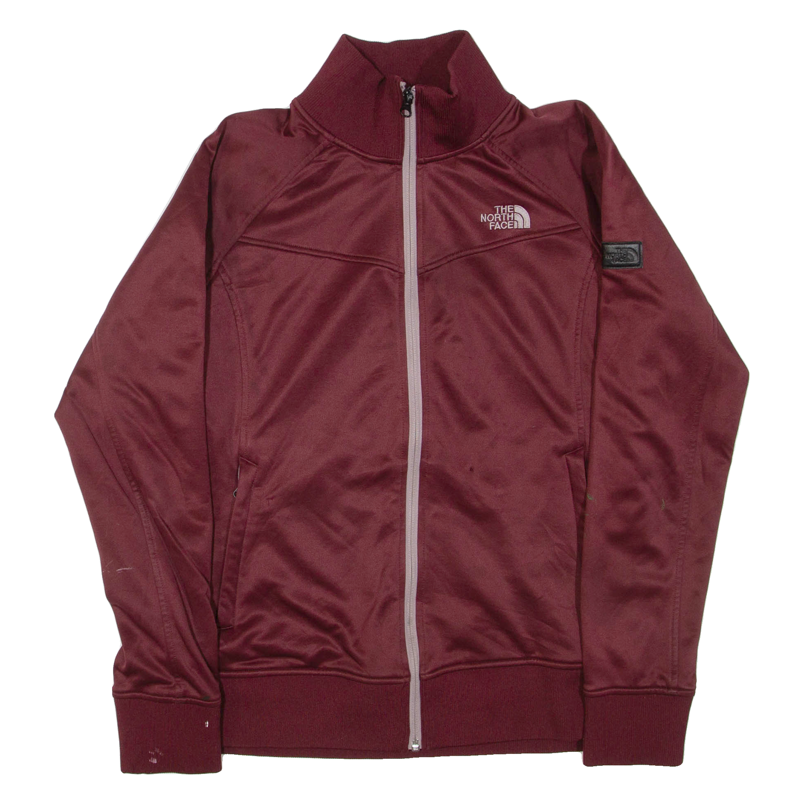 THE NORTH FACE Womens Track Jacket Maroon L Refurbished - N/A refurbished available on Cerqular
