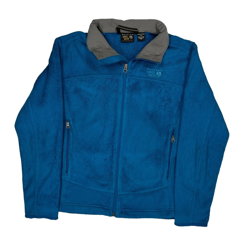 Mountain Hard Wear Fleece - Medium Blue Polyester Refurbished - Thrifted (note: this is a term often used to describe second- refurbished available on Cerqular