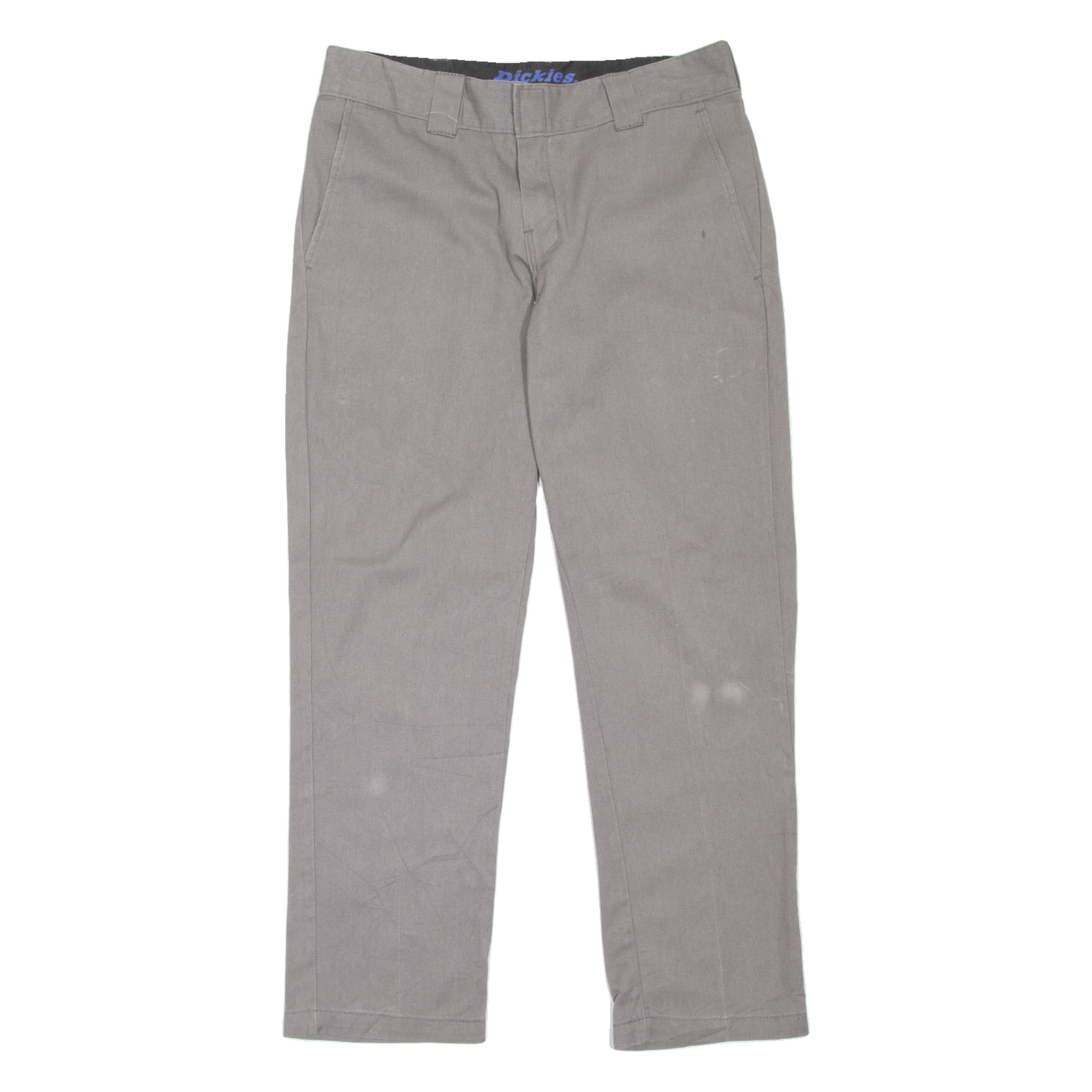 DICKIES Workwear Womens Trousers Grey Slim Tapered W32 L30 Refurbished - N/A refurbished available on Cerqular