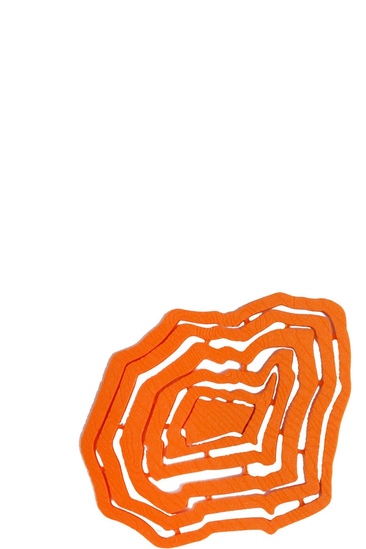 Love Hero 3D Printed Recycled Brooch in Orange | Color: SUNSET Refurbished - N/A (Note: There is no well-known brand by this name refurbished available on Cerqular