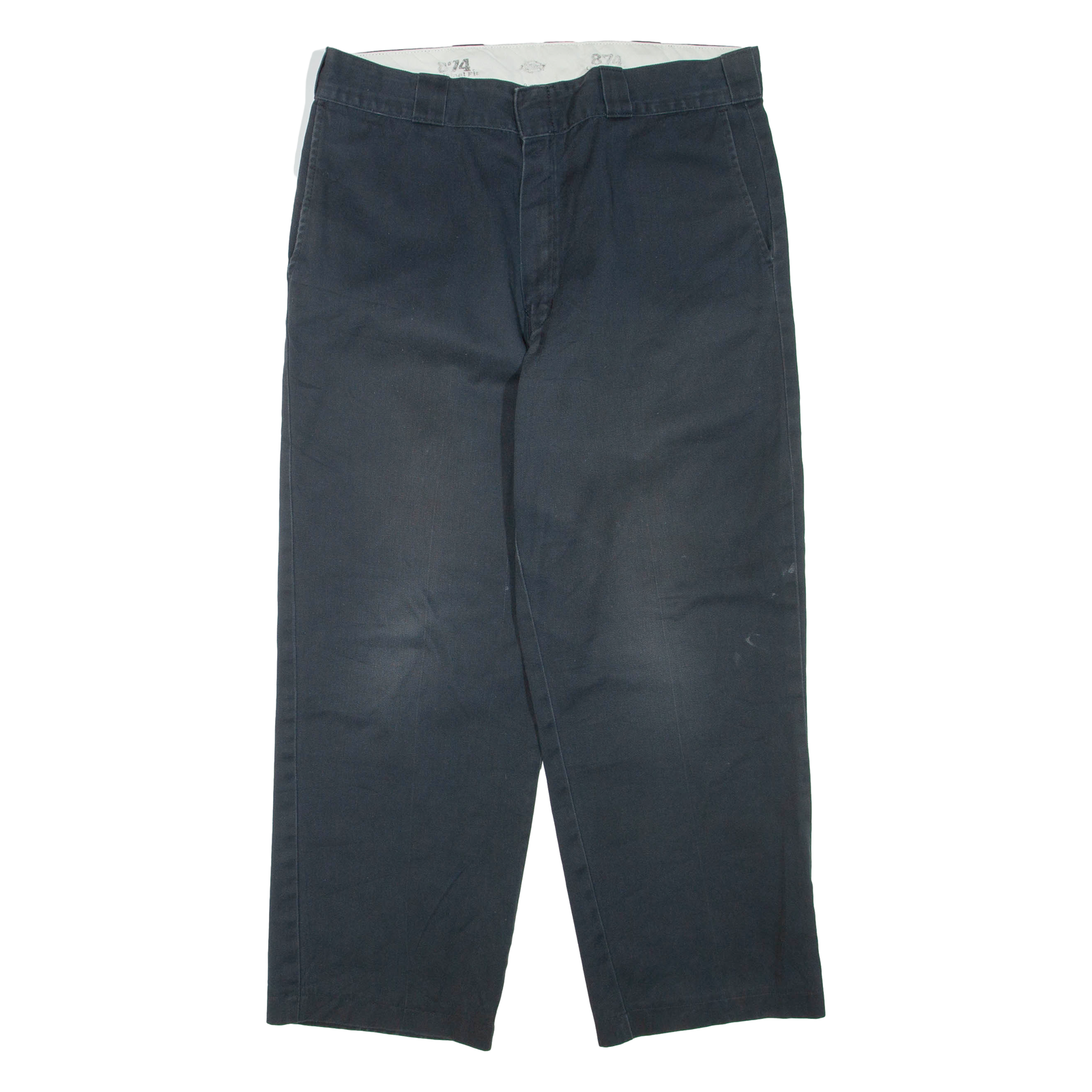 DICKIES Mens Trousers Black Regular Straight W34 L26 Refurbished - N/A refurbished available on Cerqular