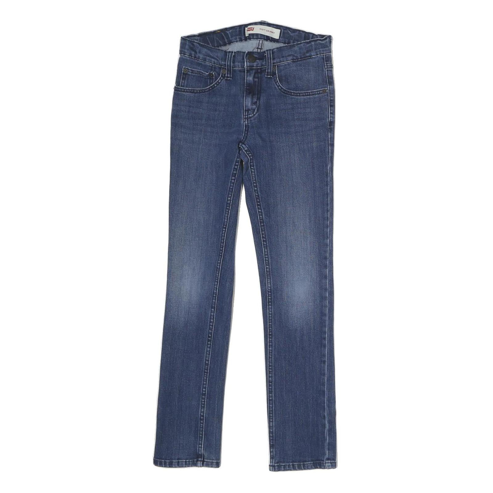 LEVI'S 510 Womens Jeans Blue Slim Skinny Denim Stone Wash W25 L26 Stretch Refurbished - N/A refurbished available on Cerqular
