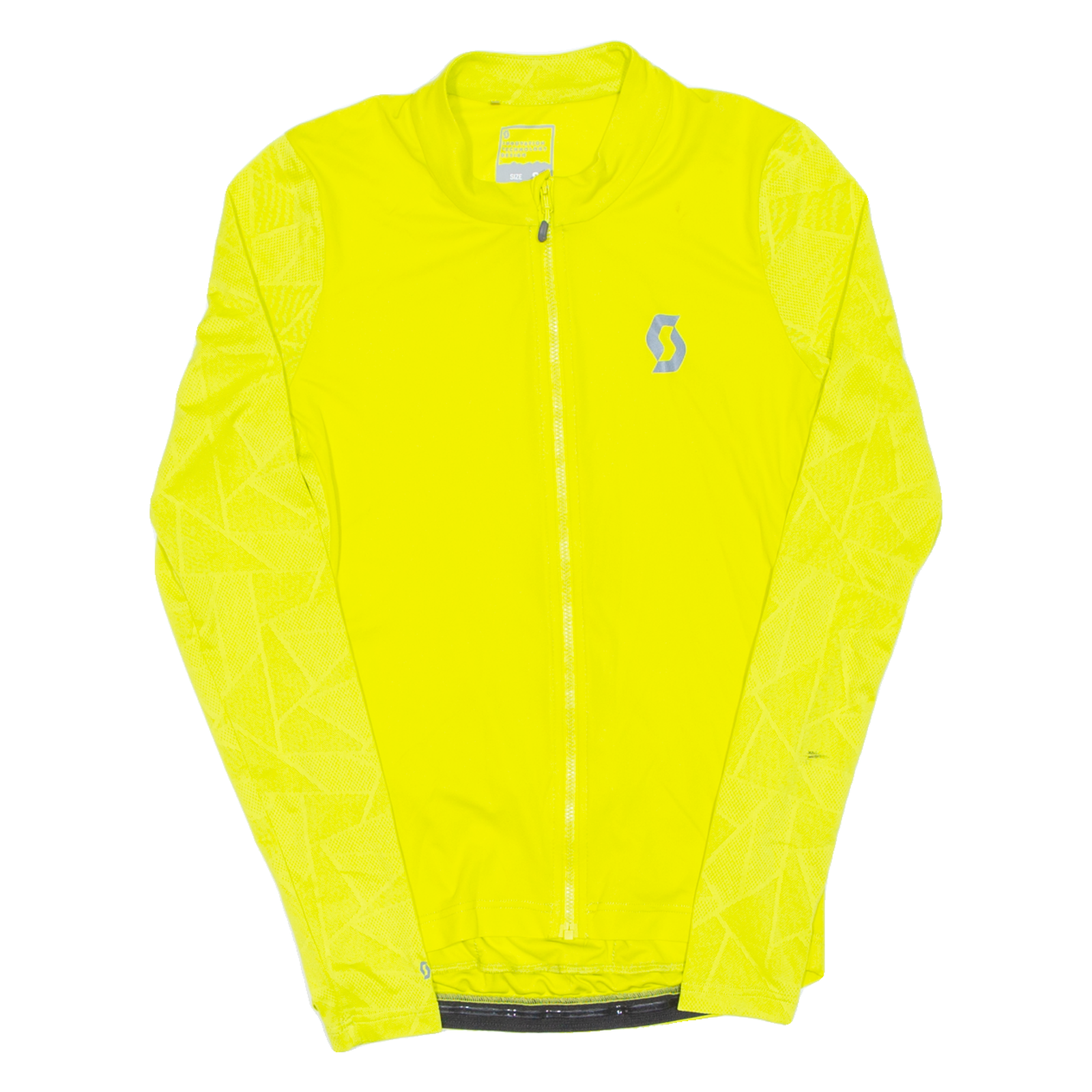 Cycling Mens Jersey Green Long Sleeve 1/2 Zip S Refurbished - N/A refurbished available on Cerqular
