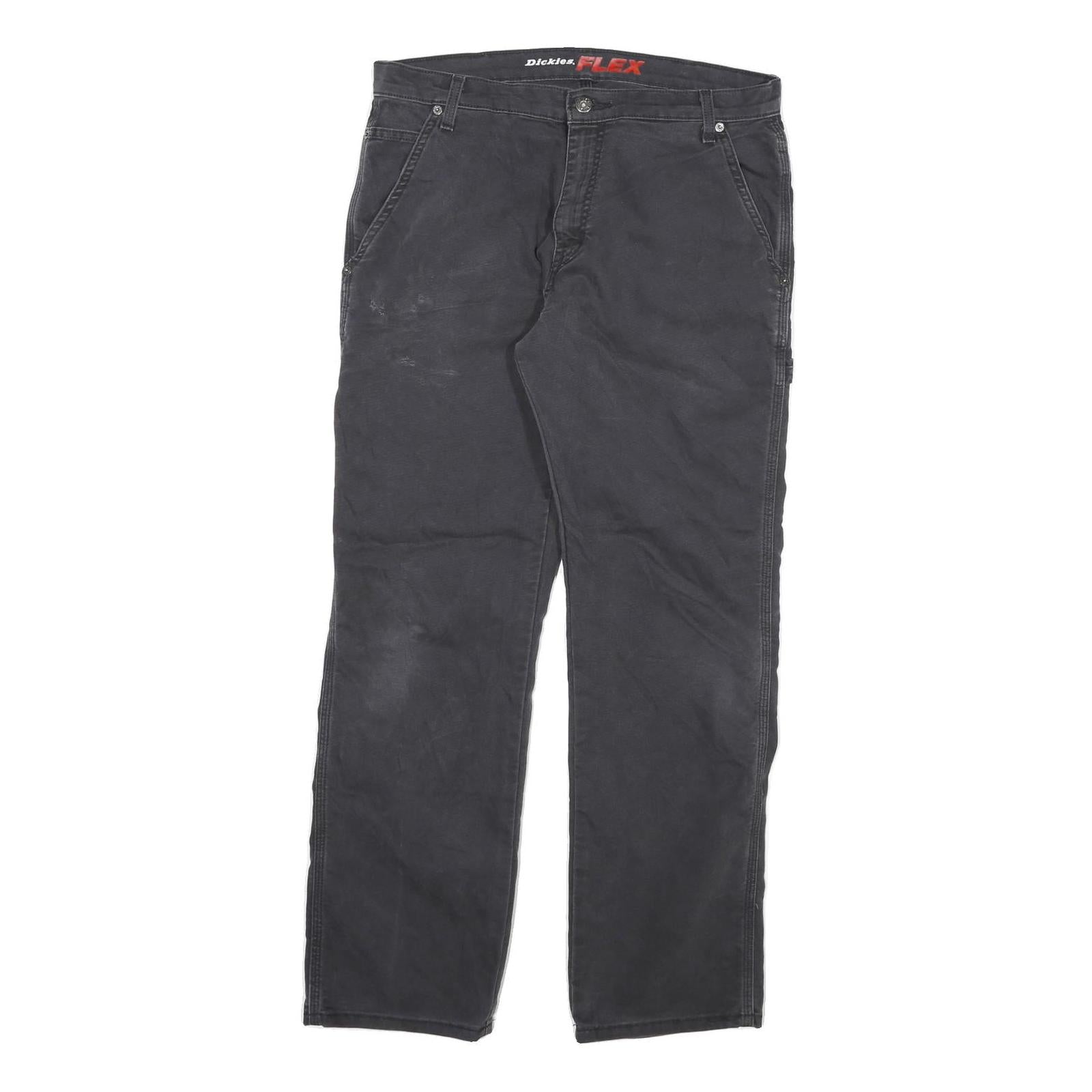 Buy DICKIES Mens Cotton Blend Black Regular Straight Trousers W32 L30 Workwear Zip Refurbished - $37.69 DICKIES Mens Cotton Blend Black Regular Straight Trousers W32 L30 Workwear Zip Refurbished - N/A refurbished available on Cerqular