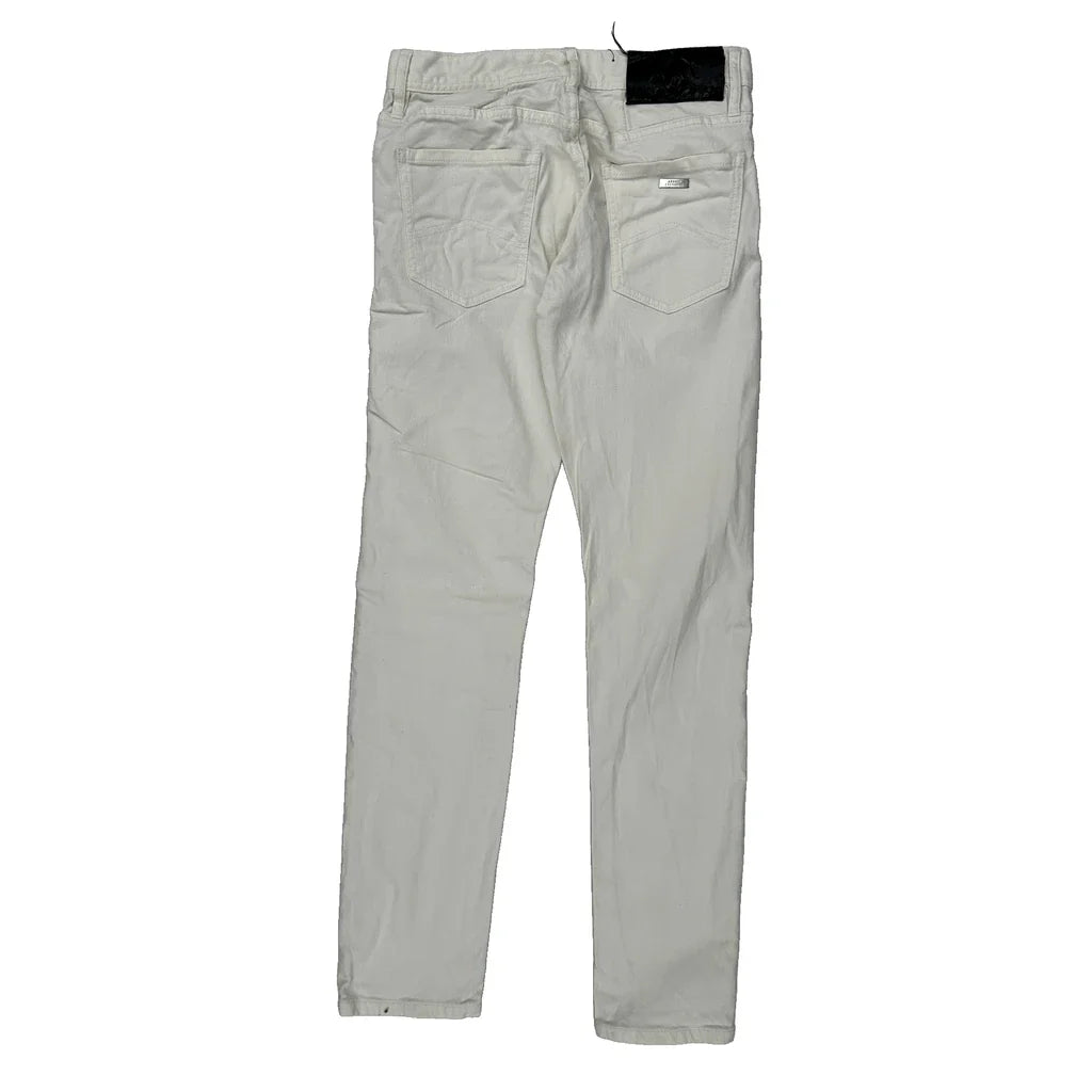 Armani Exchange Slim Jeans - 28W UK 6 White Cotton Refurbished - Thrifted (note: this is a term often used to describe second- refurbished available on Cerqular