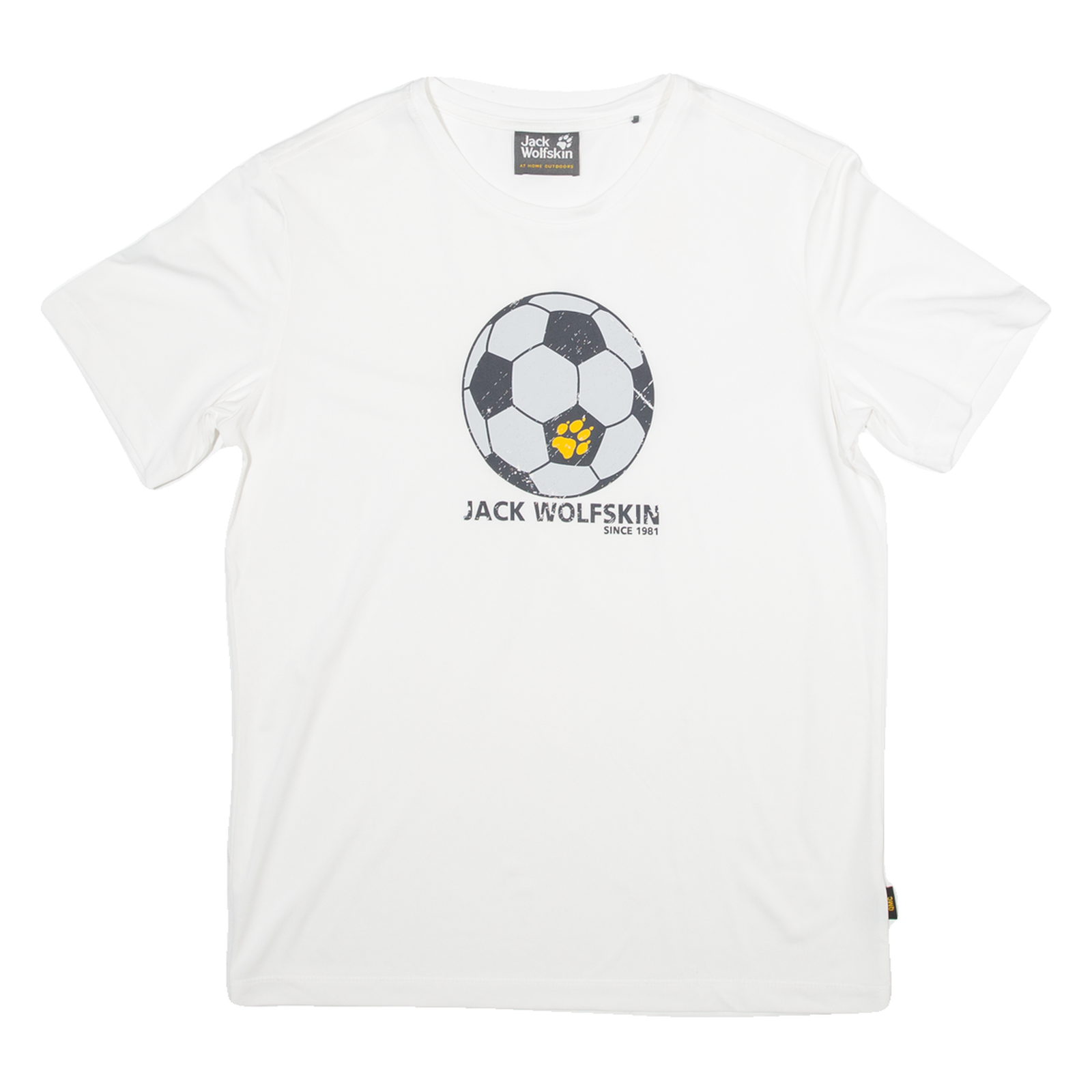 JACK WOLFSKIN Mens Jersey White M Refurbished - N/A refurbished available on Cerqular