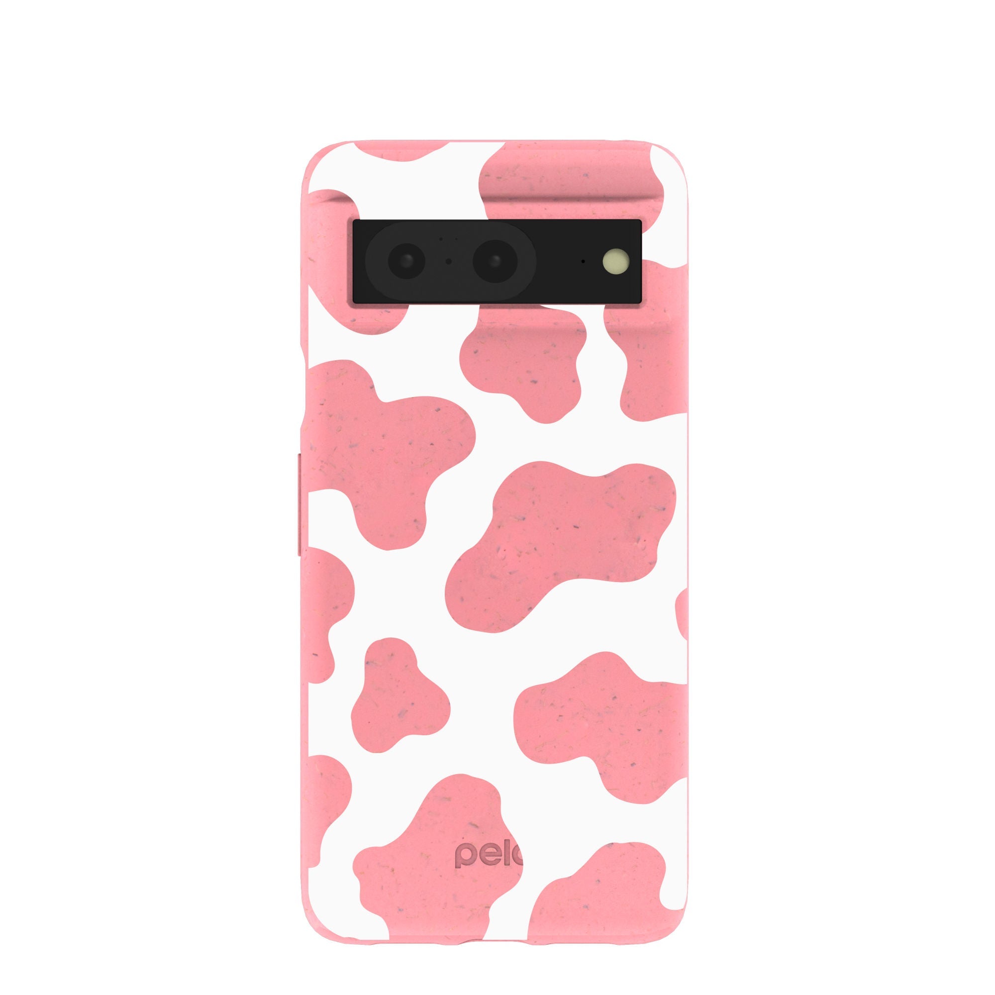 Bubblegum Pink Cow Google Pixel 8 Case Refurbished - Pela Case refurbished available on Cerqular