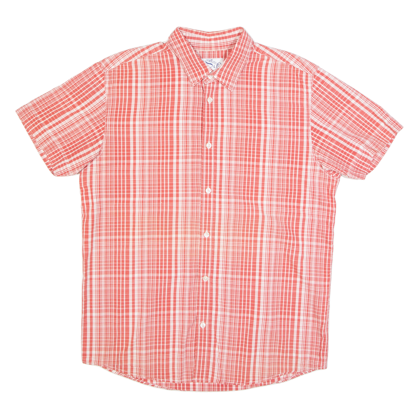 LEVI'S Mens Shirt Red Check L Refurbished - N/A refurbished available on Cerqular