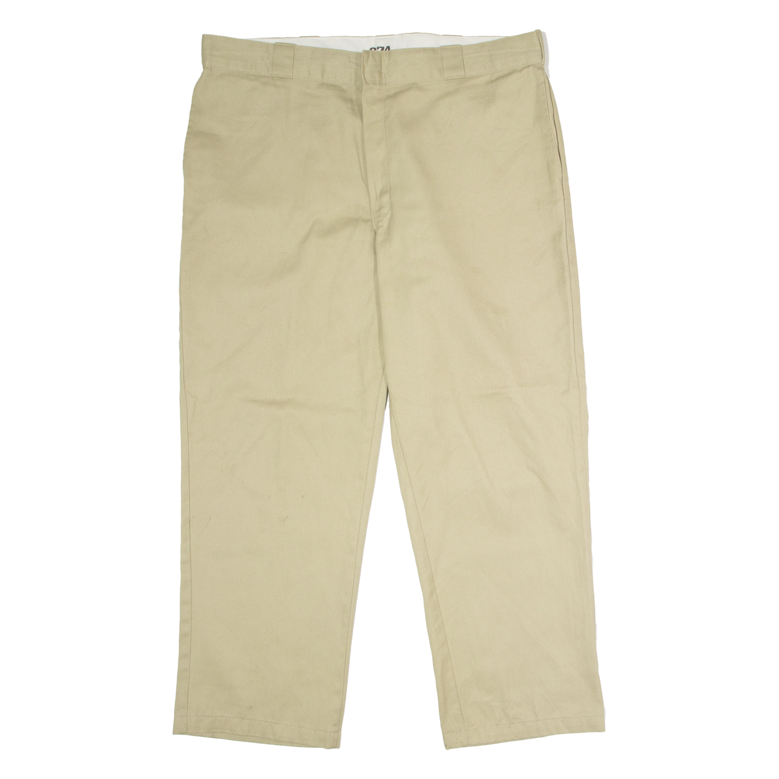 DICKIES 874 Workwear Mens Twill Trousers Beige Regular Straight W40 L29 Refurbished - N/A refurbished available on Cerqular