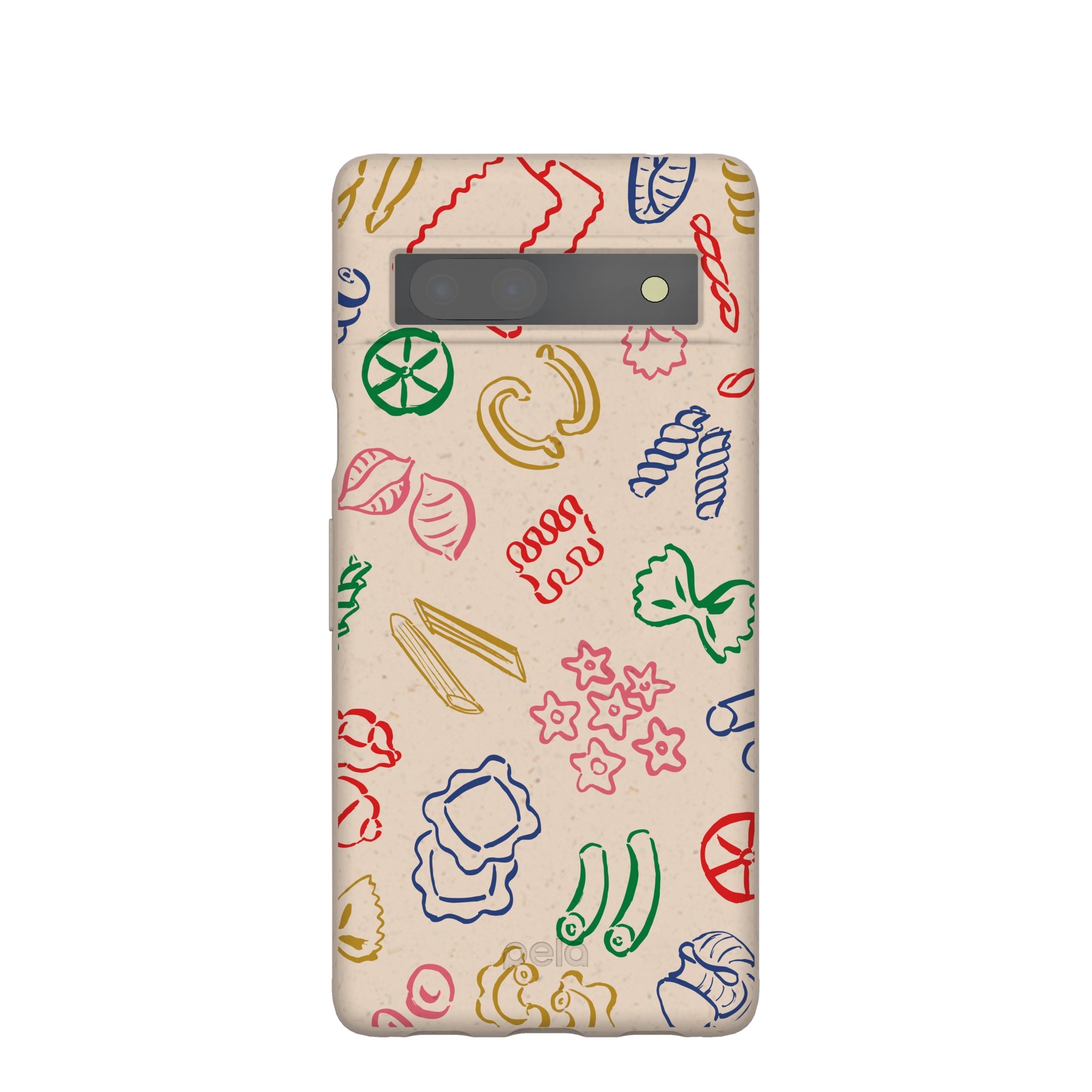 Seashell Carbs Google Pixel 7a Case Refurbished - Pela Case refurbished available on Cerqular