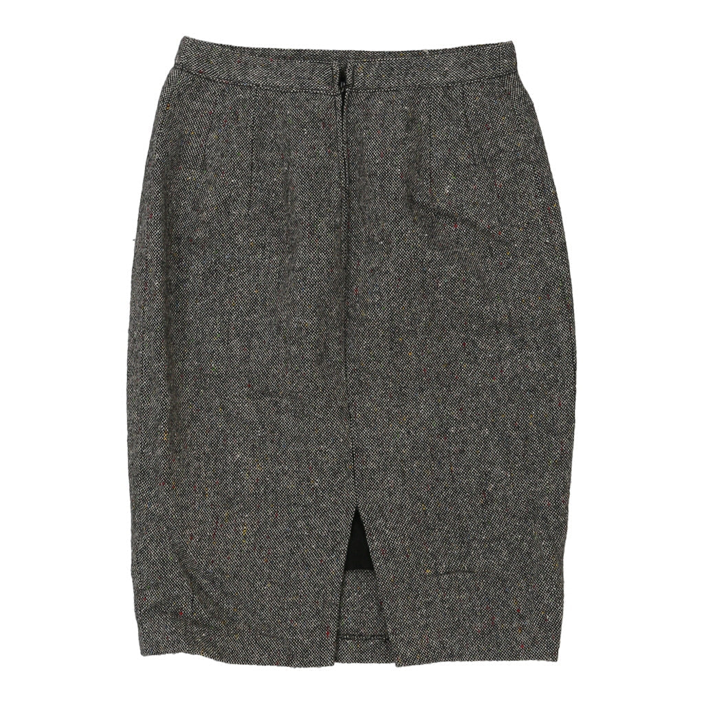 Luisa Spagnoli Skirt - 26W UK 6 Grey Cotton Refurbished - Thrifted (note: this is a term often used to describe second- refurbished available on Cerqular