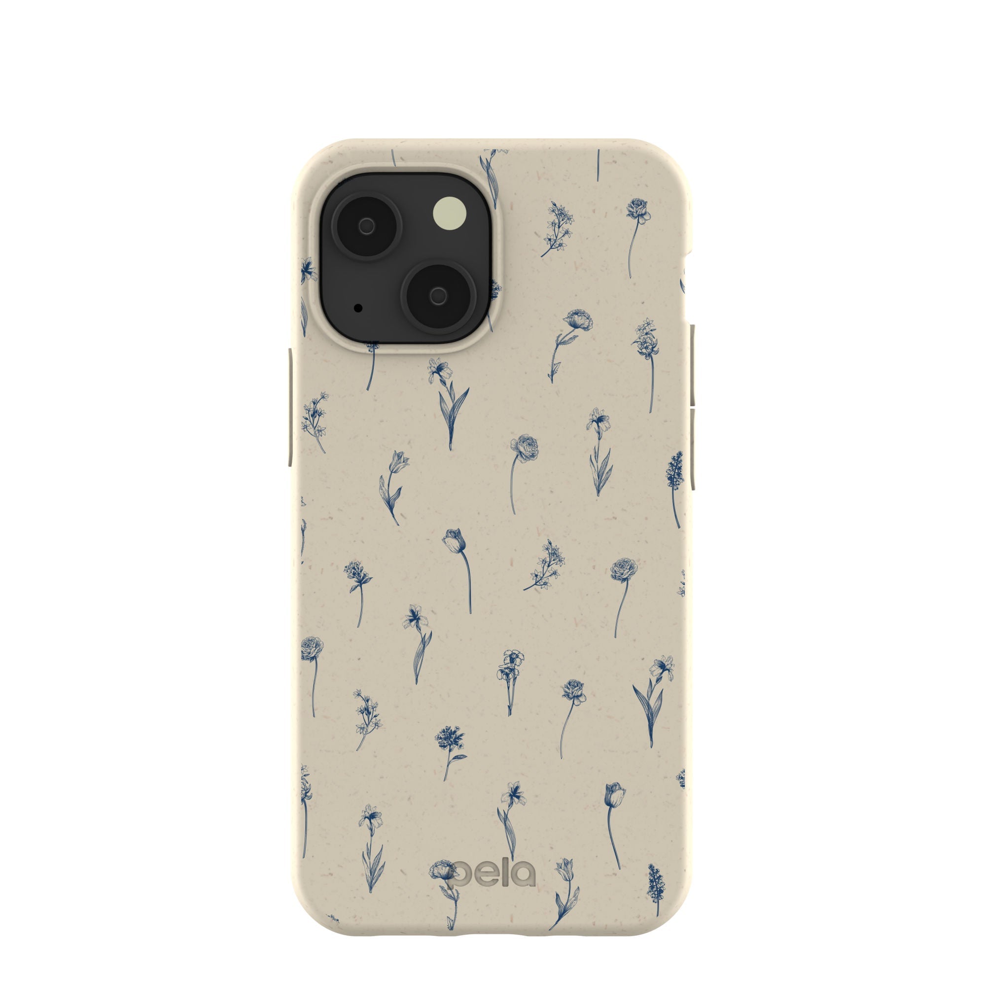 London Fog Petite Perennials iPhone 13 Mini Case Refurbished - Pela Case refurbished available on Cerqular