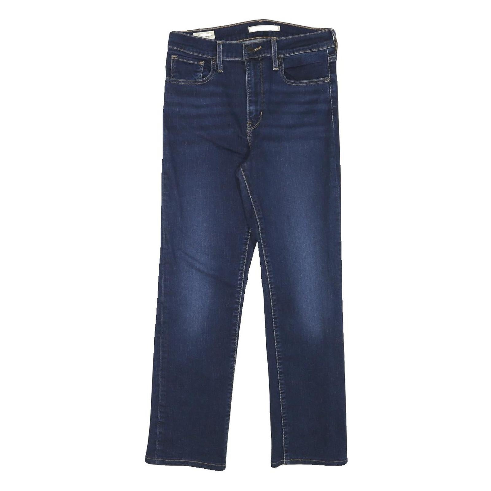 LEVI'S Womens Regular Blue Denim Medium Wash Jeans W26 L25 Classic Zip Closure Refurbished - N/A refurbished available on Cerqular