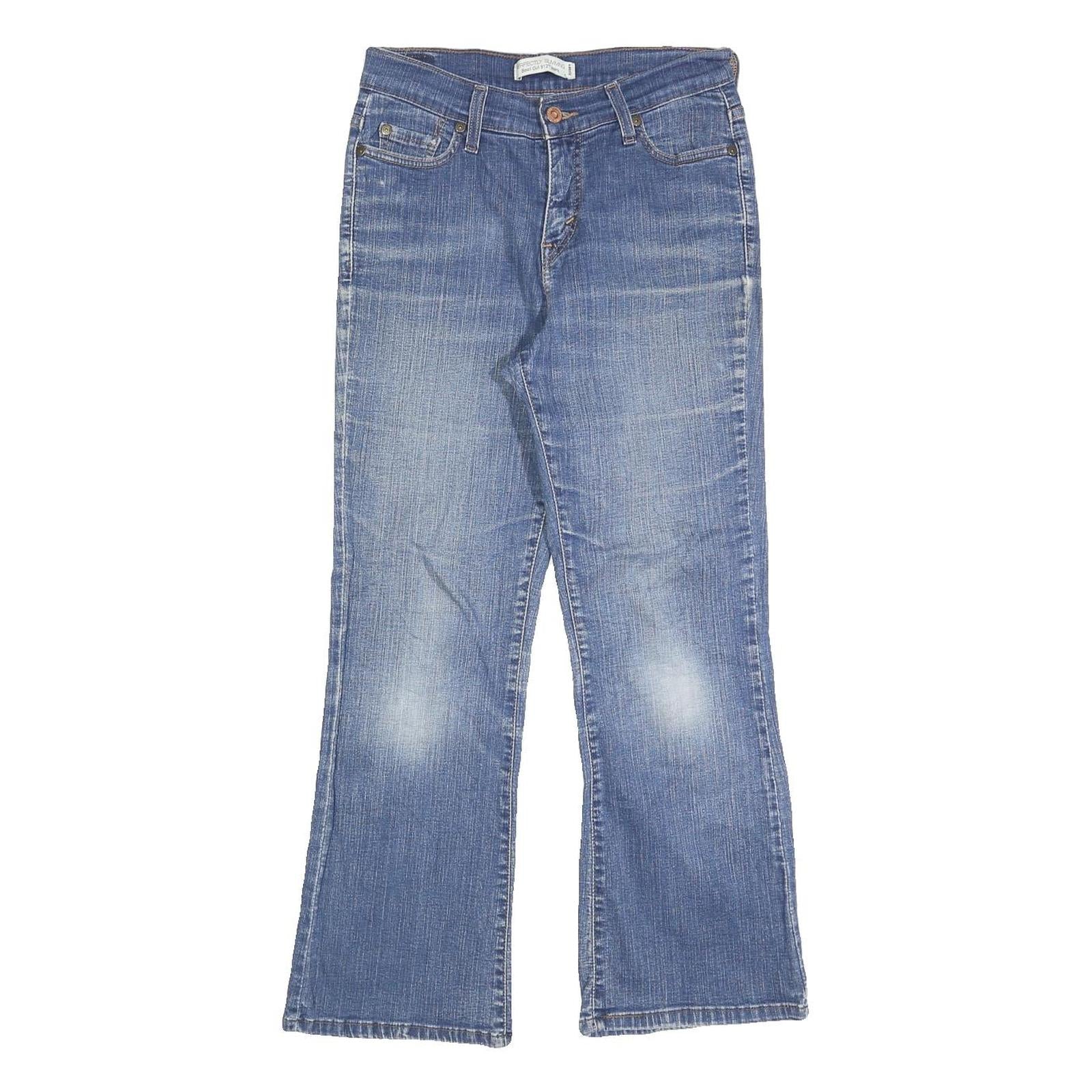 LEVI'S 512 Bootcut Womens Jeans Blue Regular Bootcut Denim Medium W28 L27 Refurbished - N/A refurbished available on Cerqular